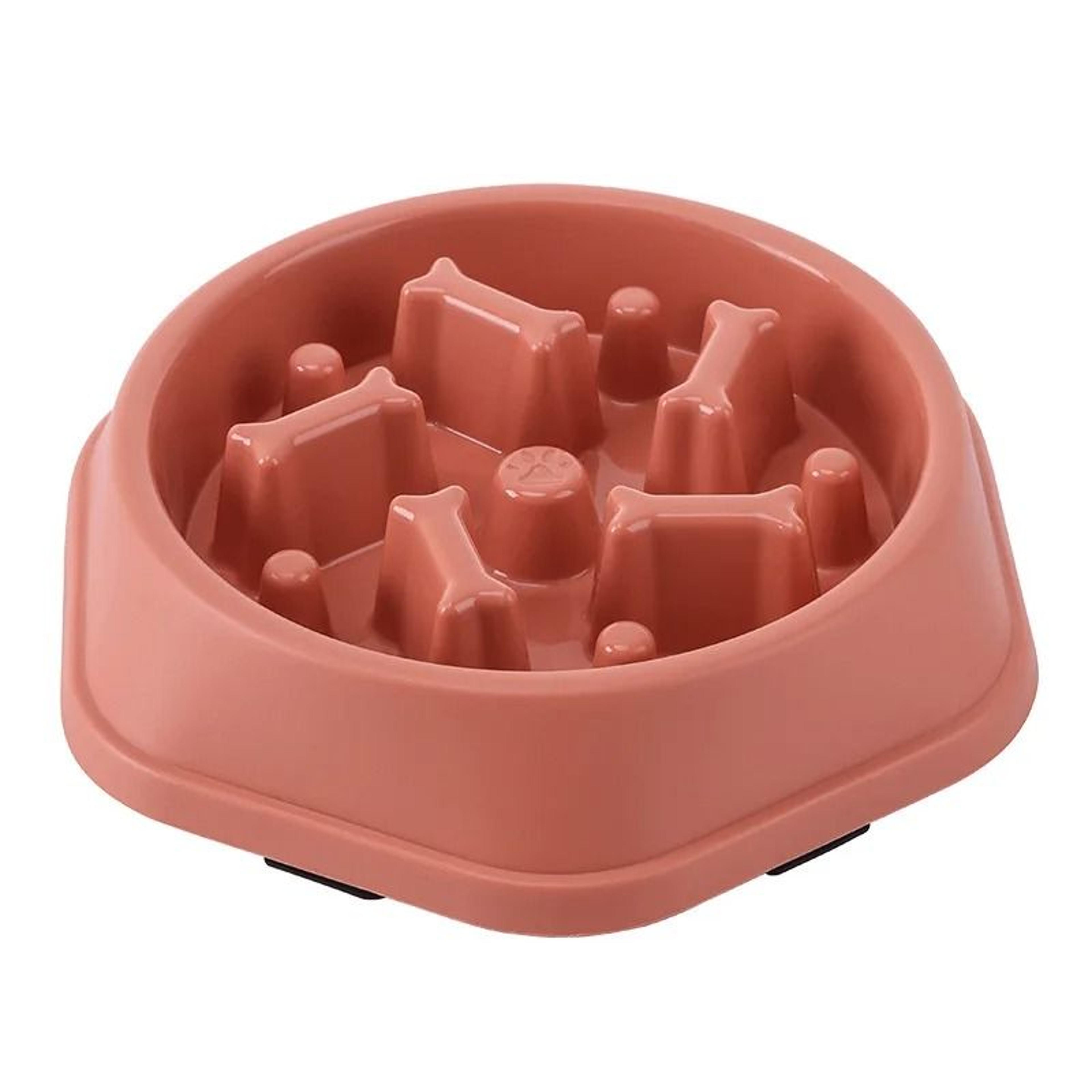 Slow Feed Pet Bowl Anti Choke Non Slip For Cats And Dogs 24