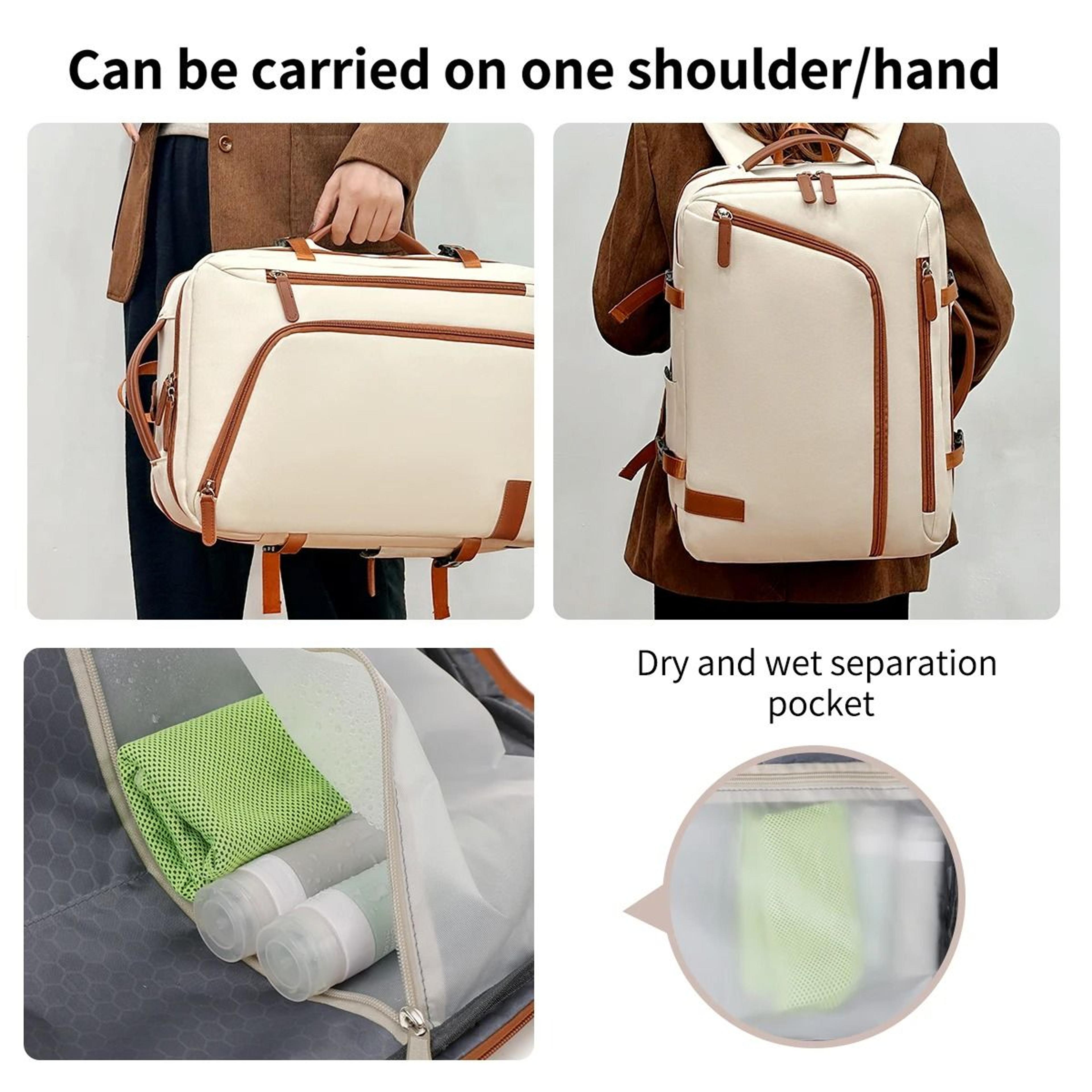 Unisex Large Capacity Business Computer Backpack Travel Bag 5