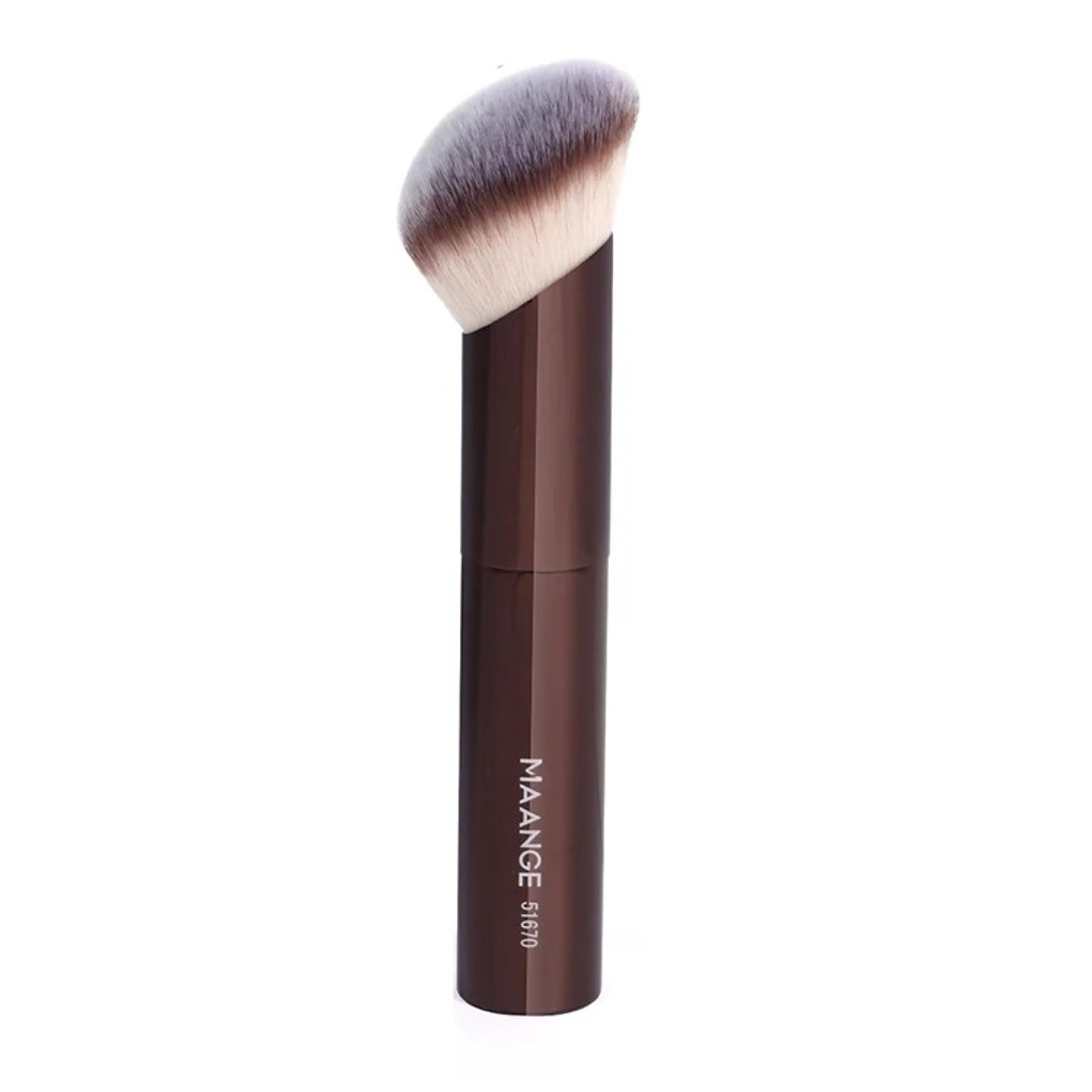 Maange Makeup Brushes Double Head Foundation Powder Concealer Blusher Bronzer Makeup Brush 8
