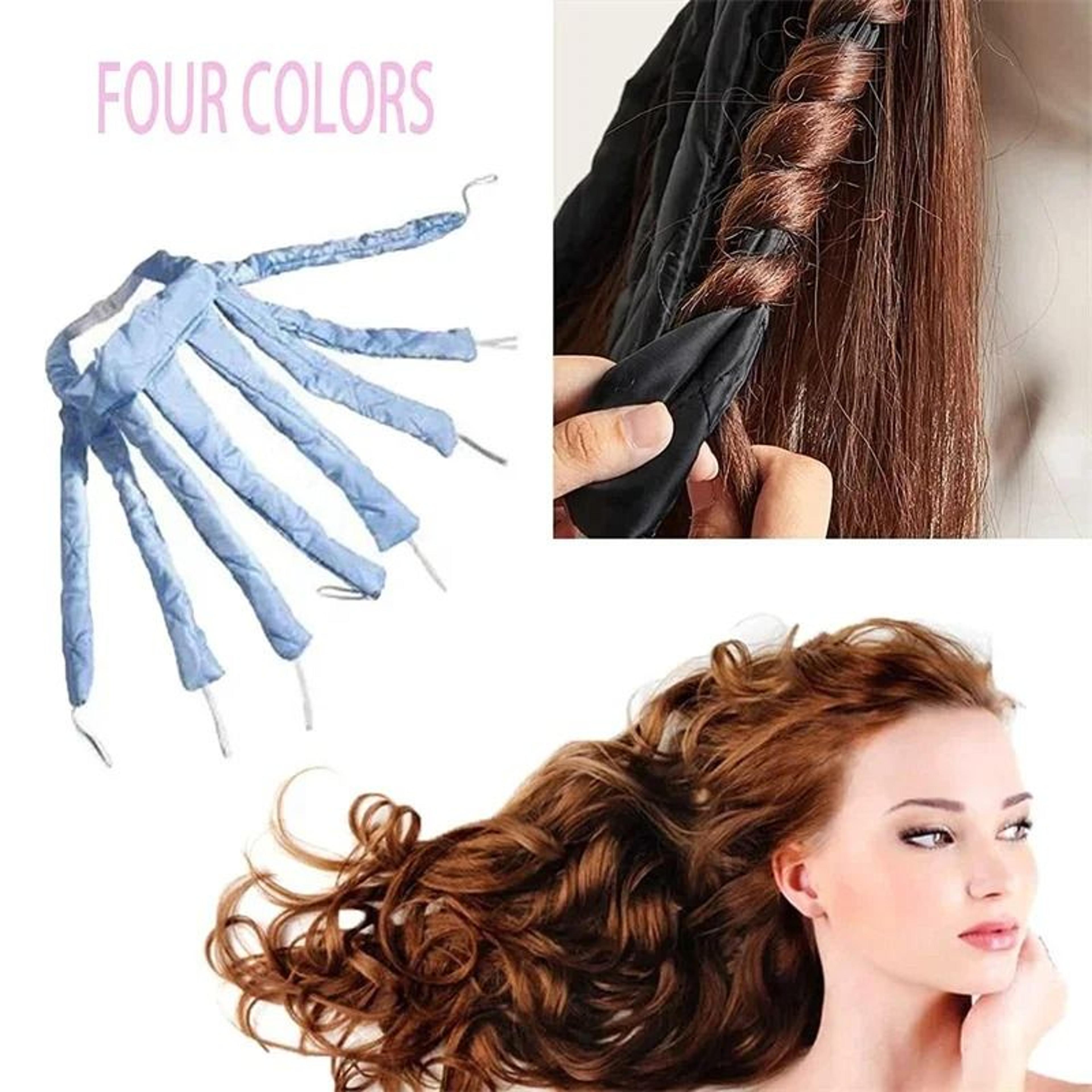 Octopus Hair Rollers Heatless Headband For Long Hair Foam Curlers Cotton Ribbon Hair Curling Tool 4