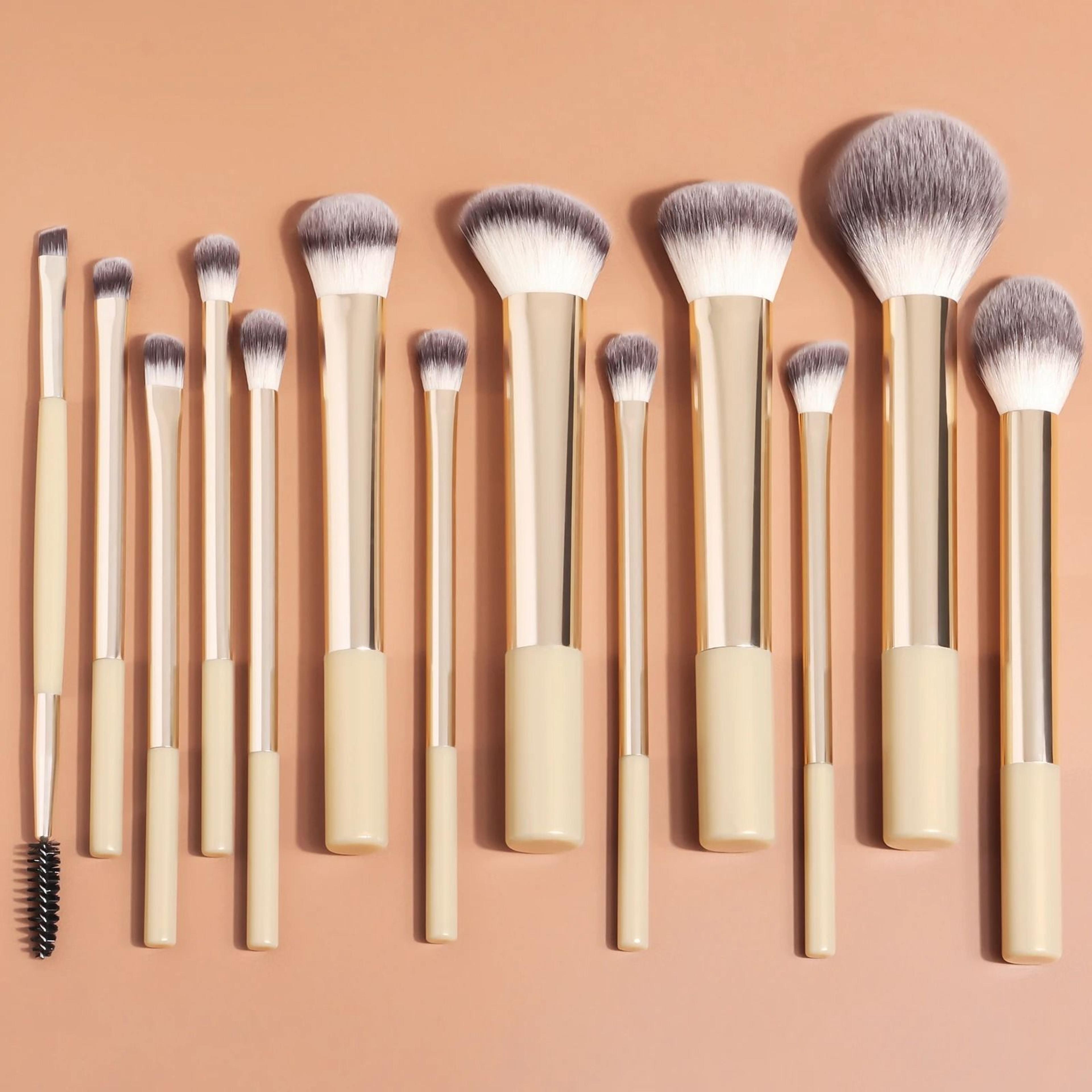 Women 13 Piece Makeup Brush Set Foundation Powder Eyeshadow Blush Cosmetic Tool 7