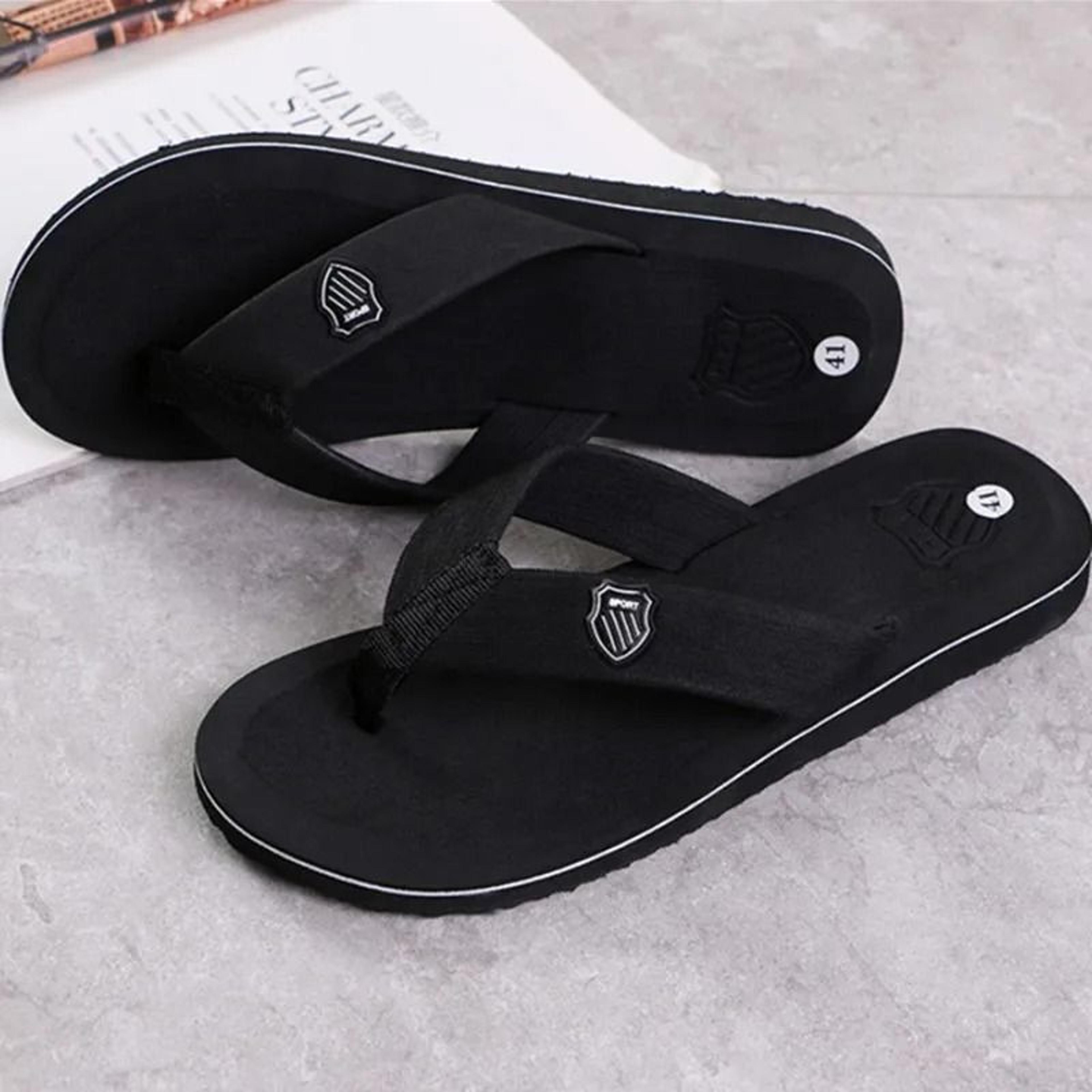 Men Casual Flip Flops Fashion Beach Slides Non Slip House Slippers 7