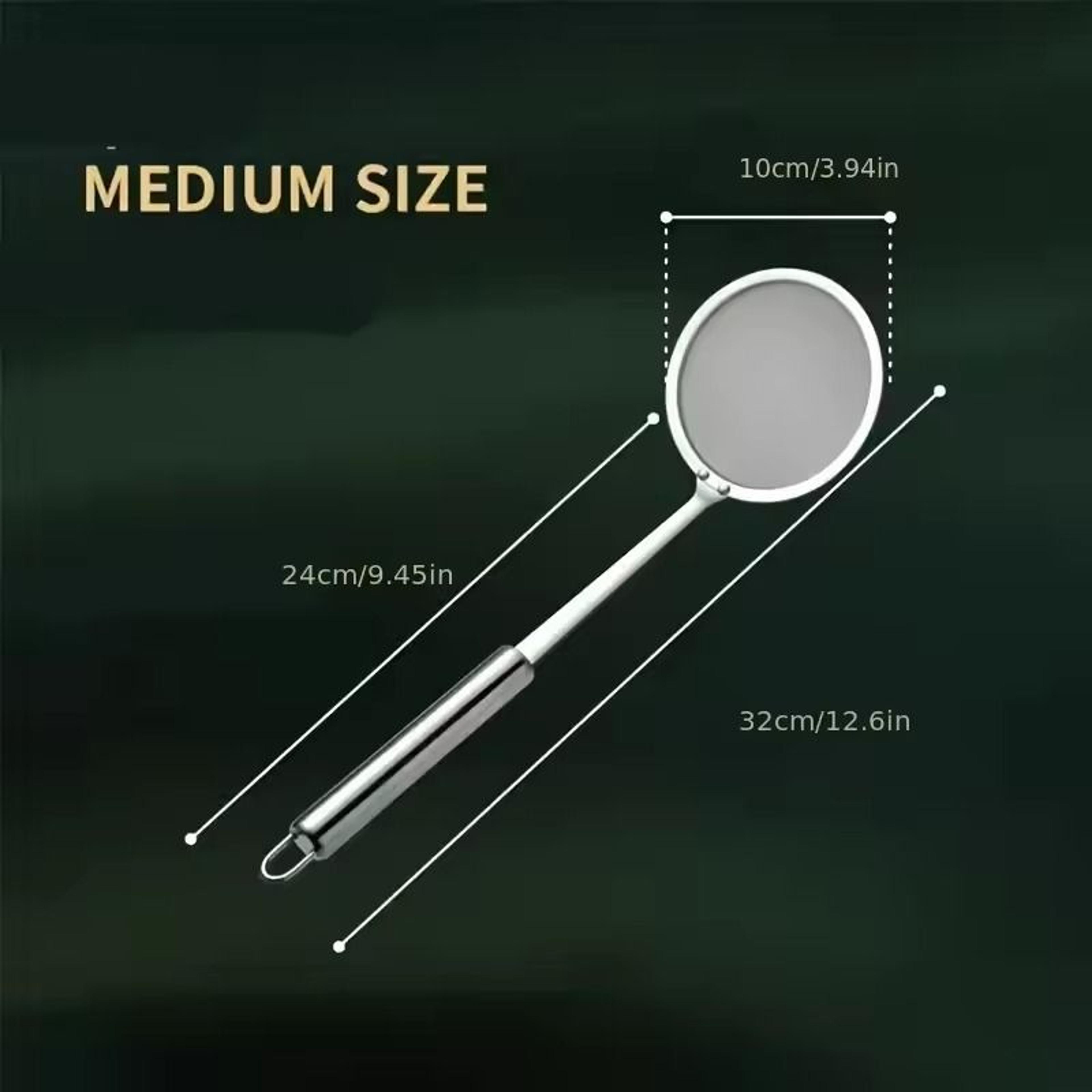 Fat Skimmer Spoon Stainless Steel Fine Mesh Strainer Spoon 6