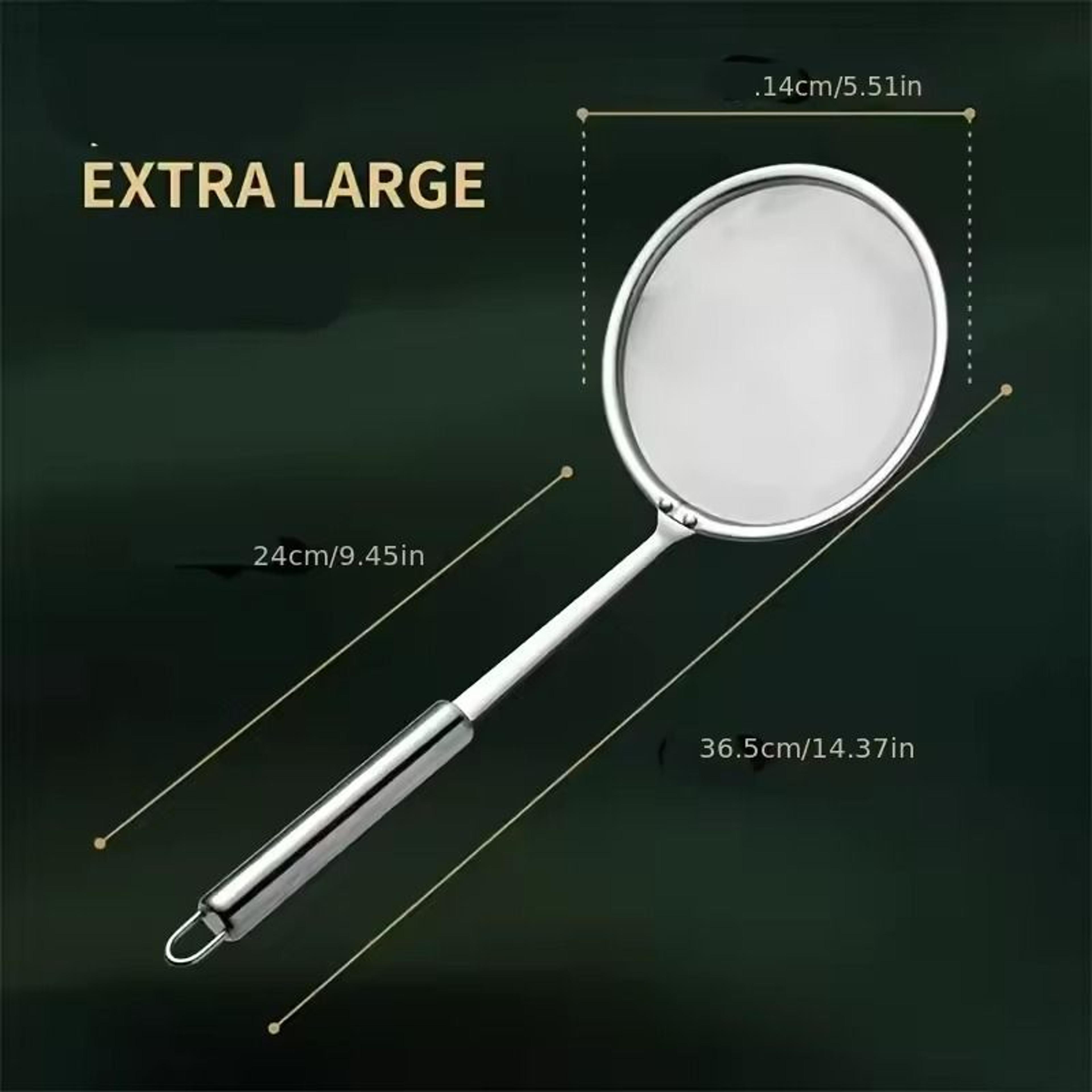 Fat Skimmer Spoon Stainless Steel Fine Mesh Strainer Spoon 8