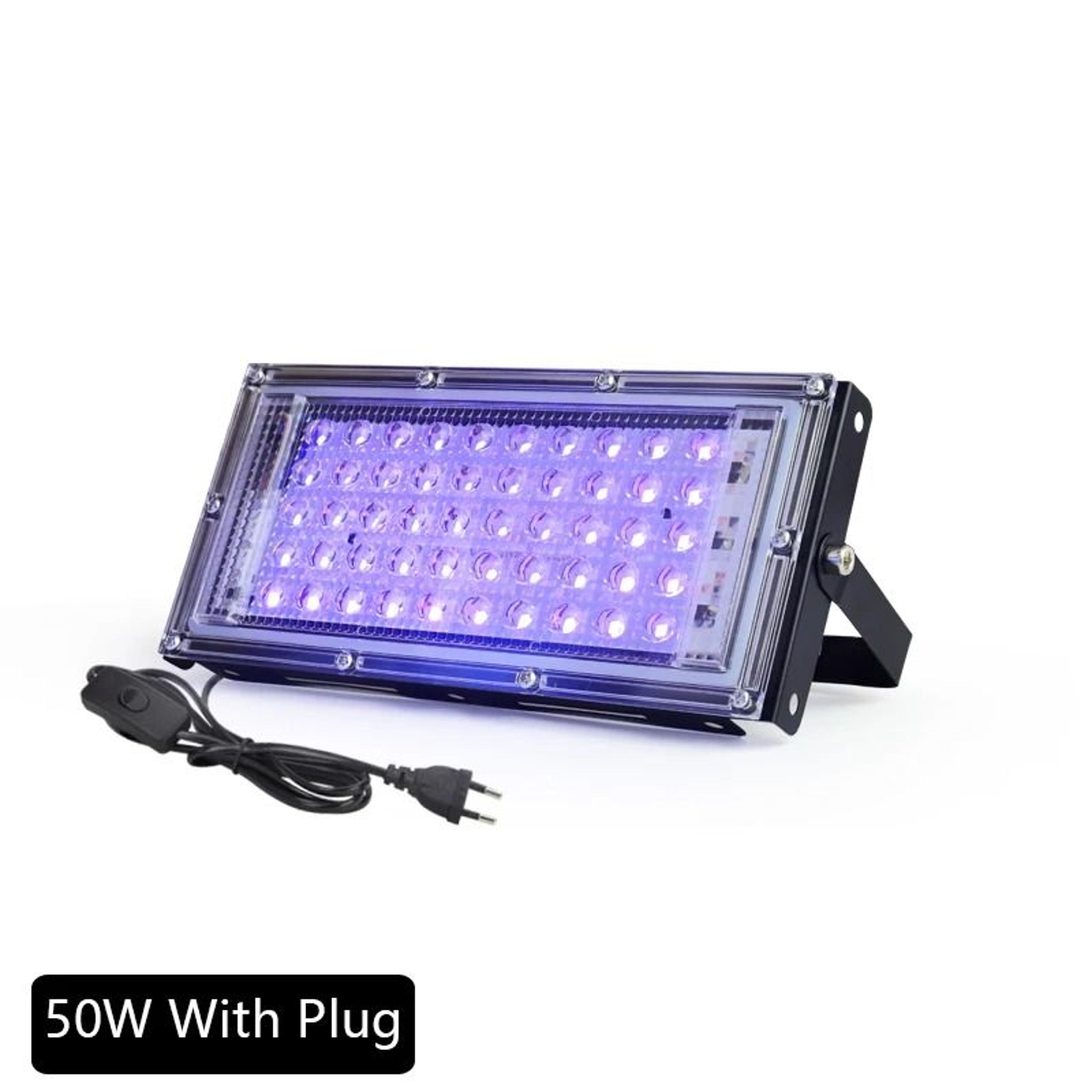 LED UV Floodlight 395nm 400nm Waterproof Ultraviolet Stage Lamp 7