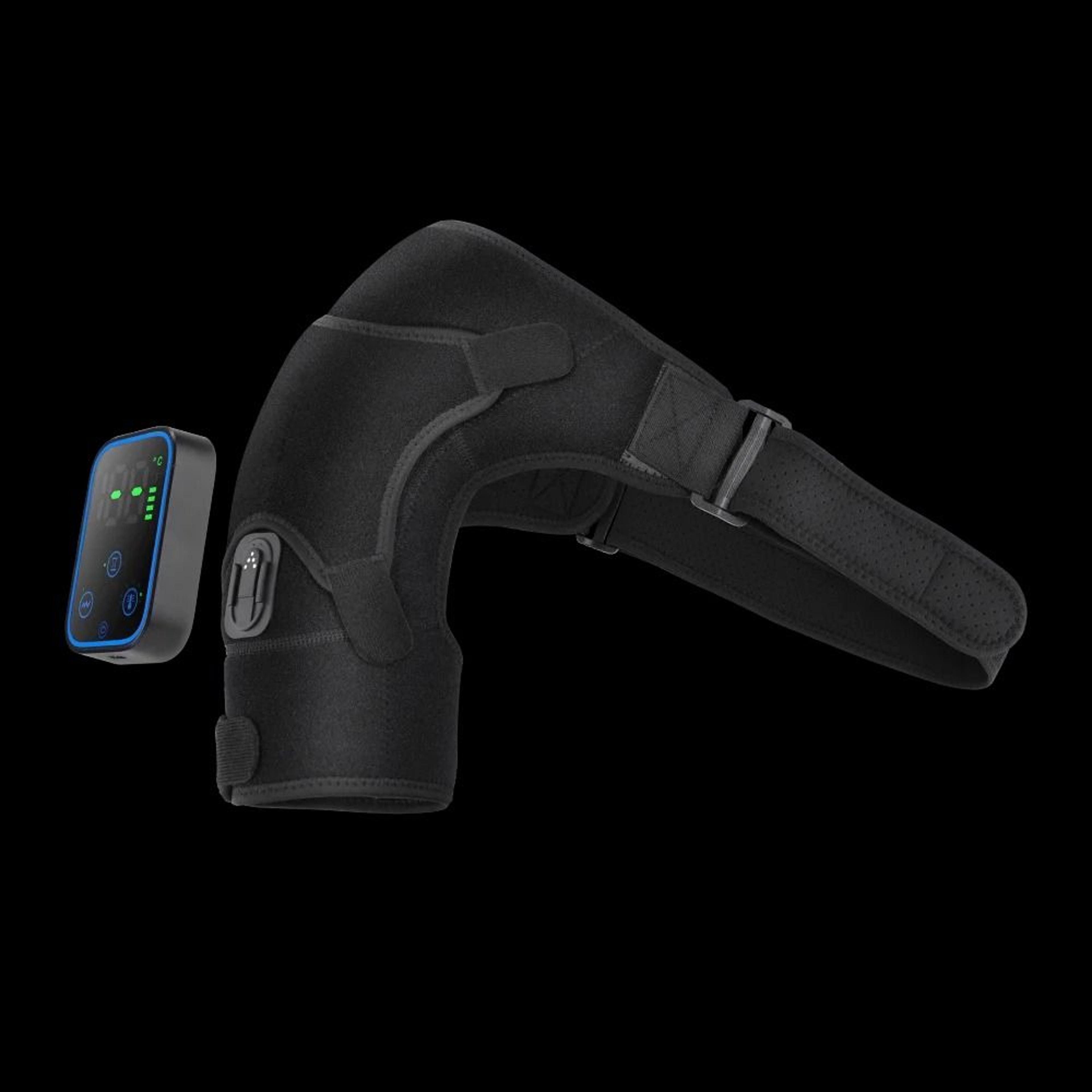 Portable Electric Vibration Shoulder Knee Elbow Massager 3in1 App Control 6