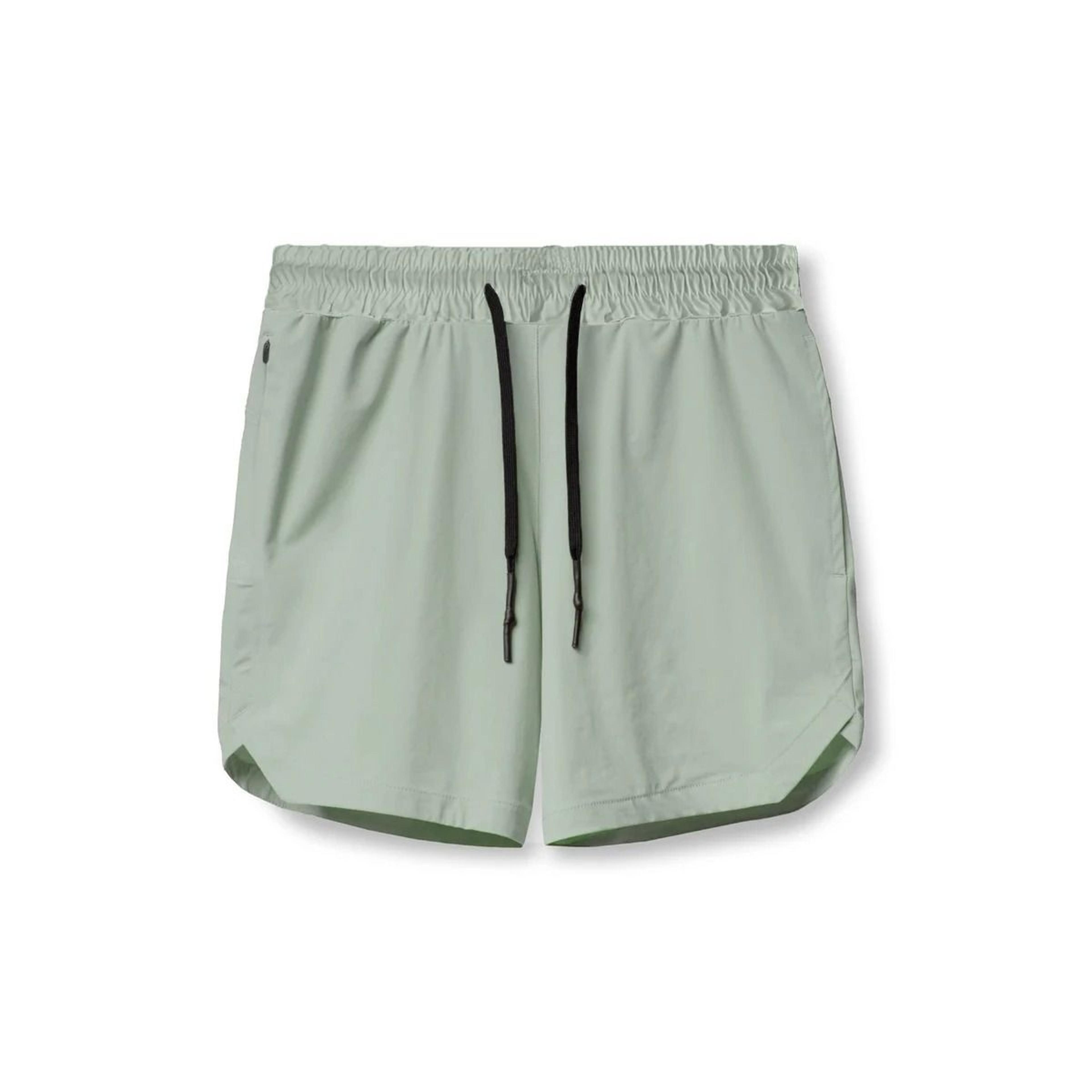 Men Quick Dry Single Layer Woven Running Shorts Casual Fitness Sports 5