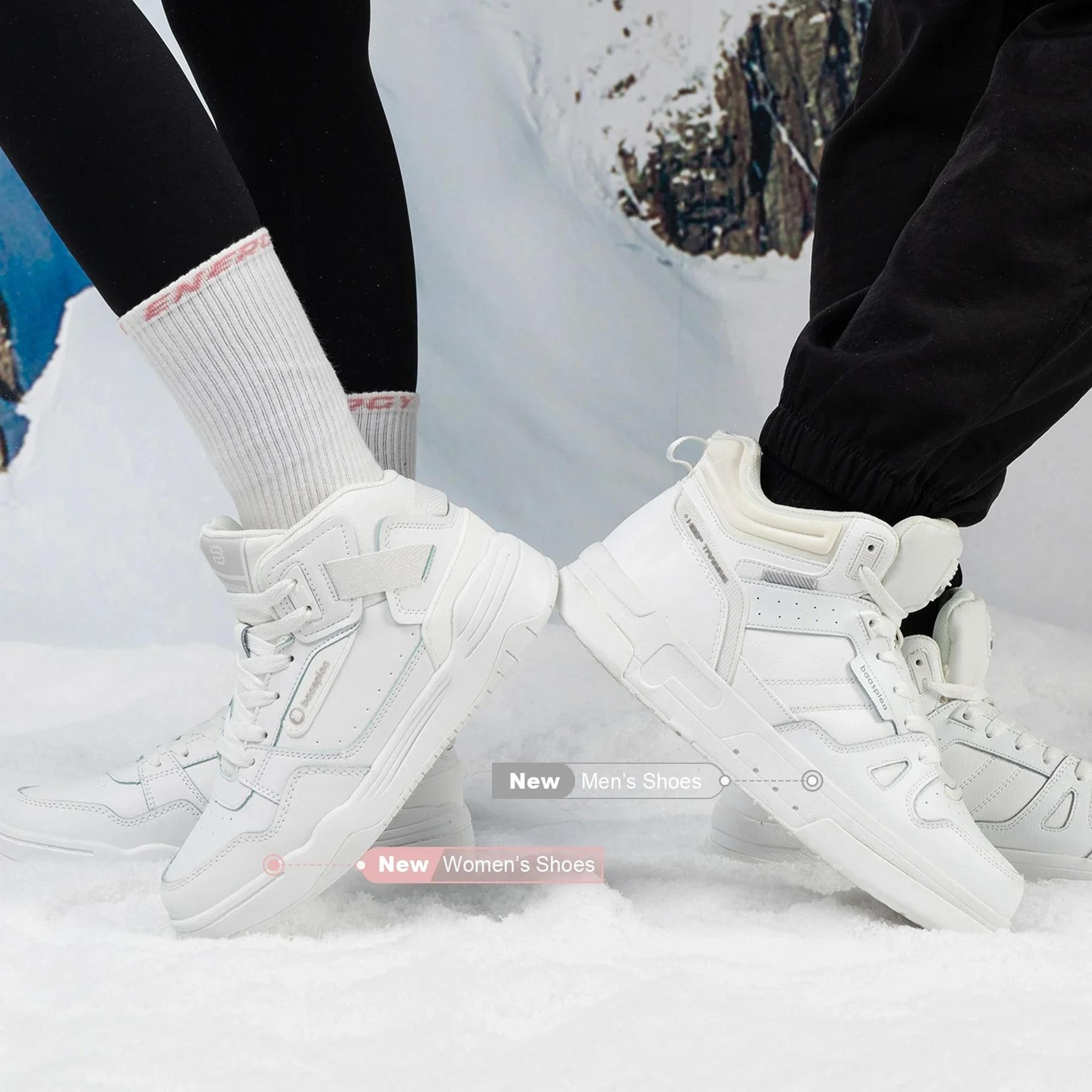 Men Winter Comfort Plush Warm High Top Casual Sneakers 3