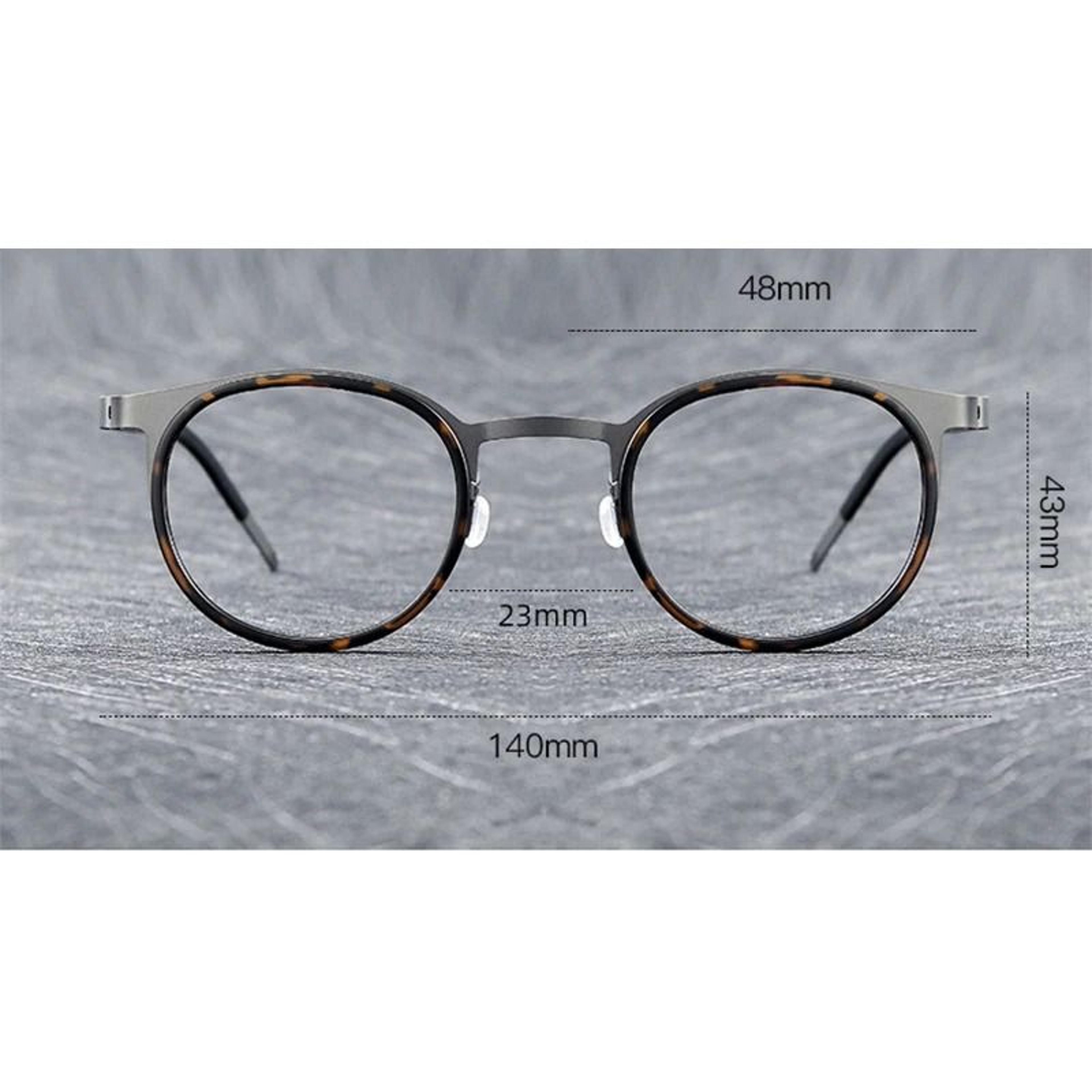 Pure Titanium Eyewear Frame Men Blue Light Blocking Screwless Design 4
