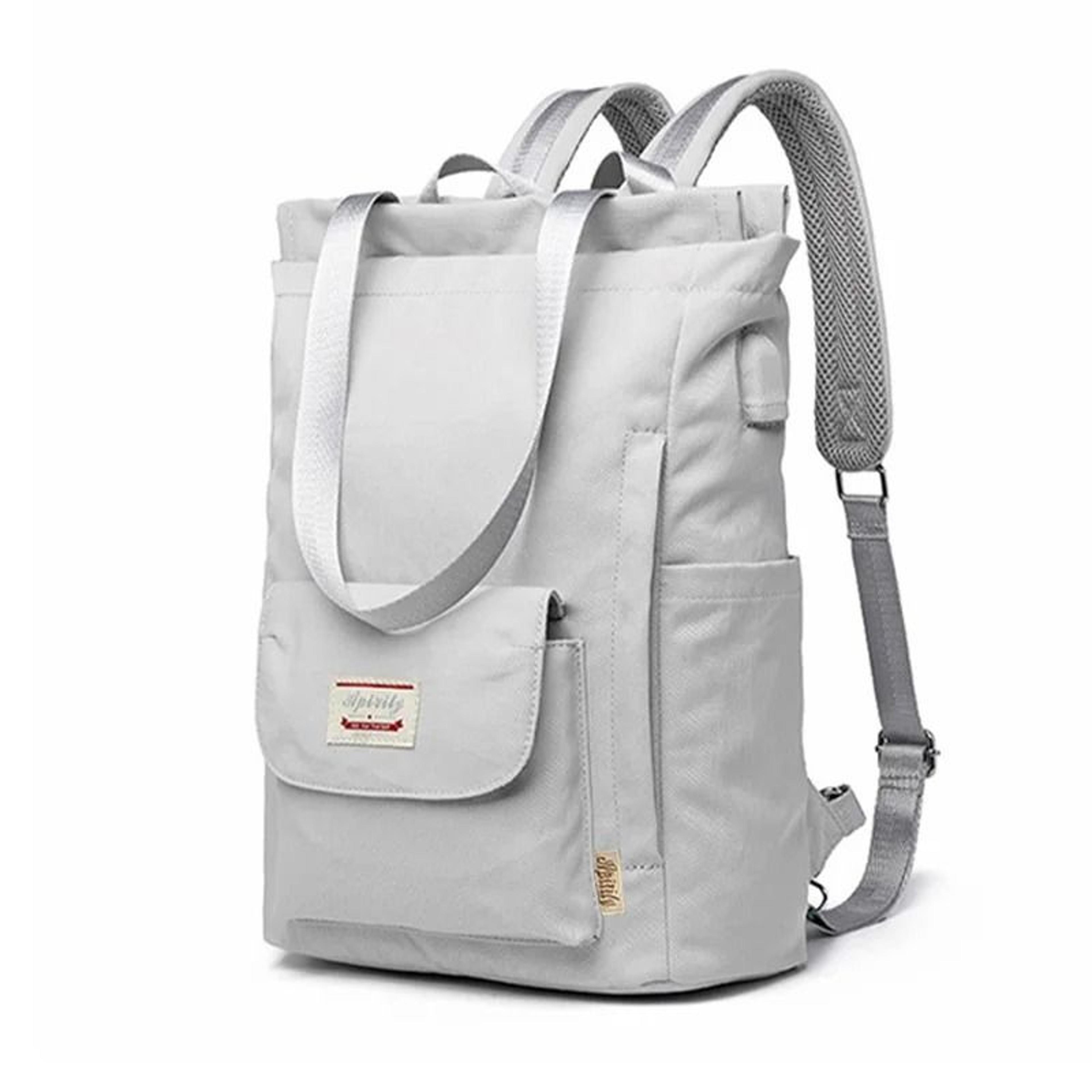 Women Waterproof Stylish Laptop Backpack Oxford Canvas USB College Bag 0