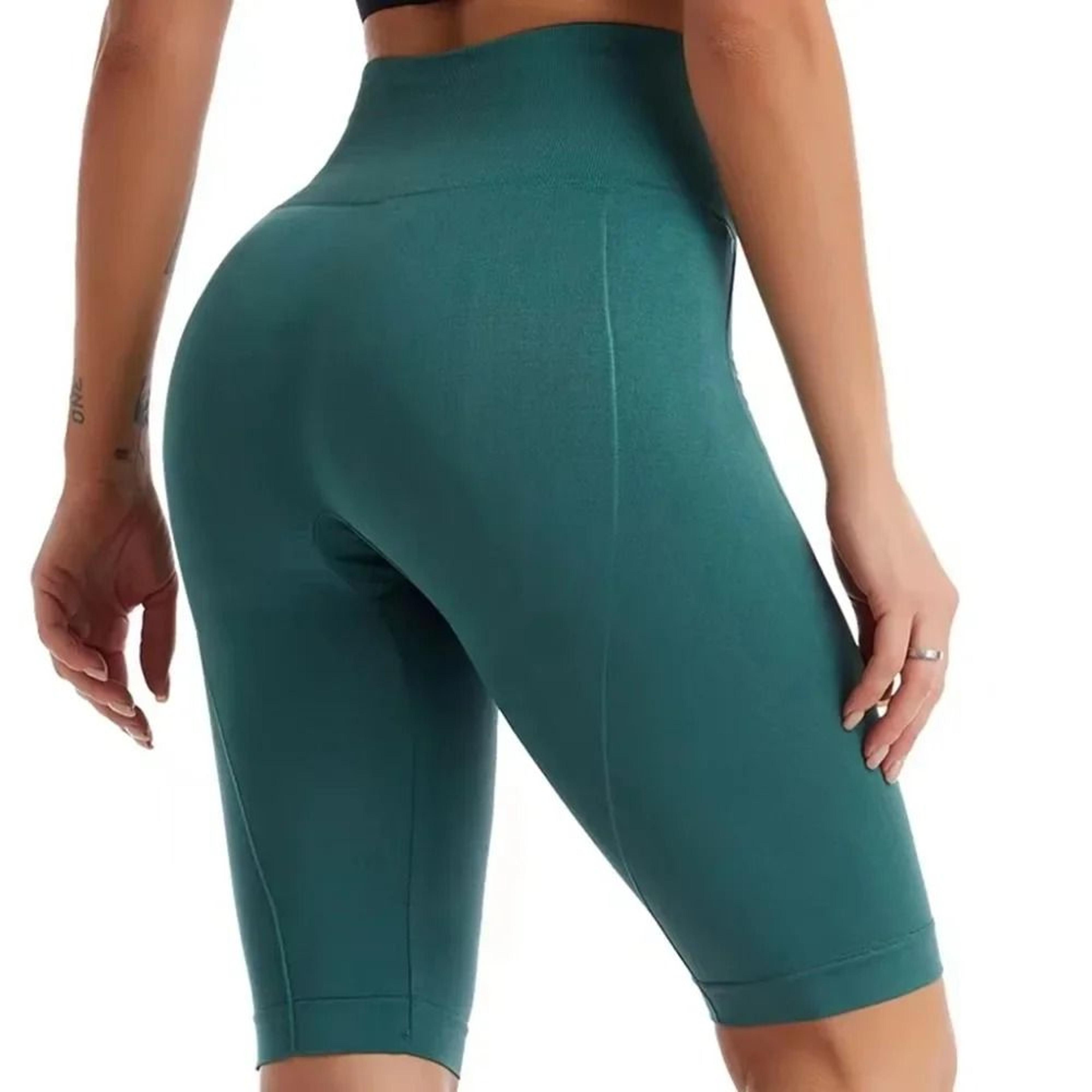Women High Waist Biker Shorts Workout Yoga Leggings Tummy Control 1