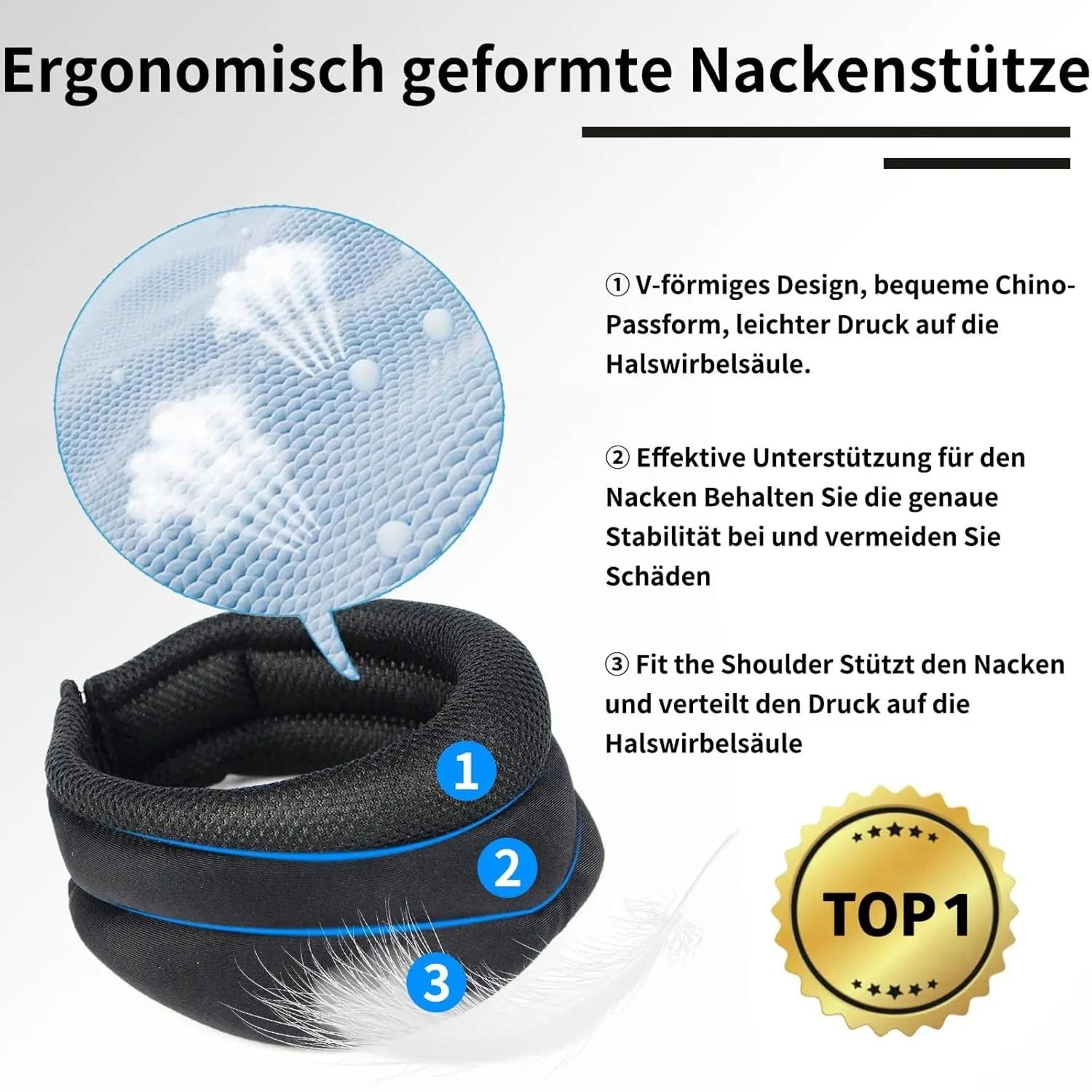 Anti Snoring Neck Brace Foam Shoulder And Neck Sleeve For Neck Pain Relief 3D Neck Support 3