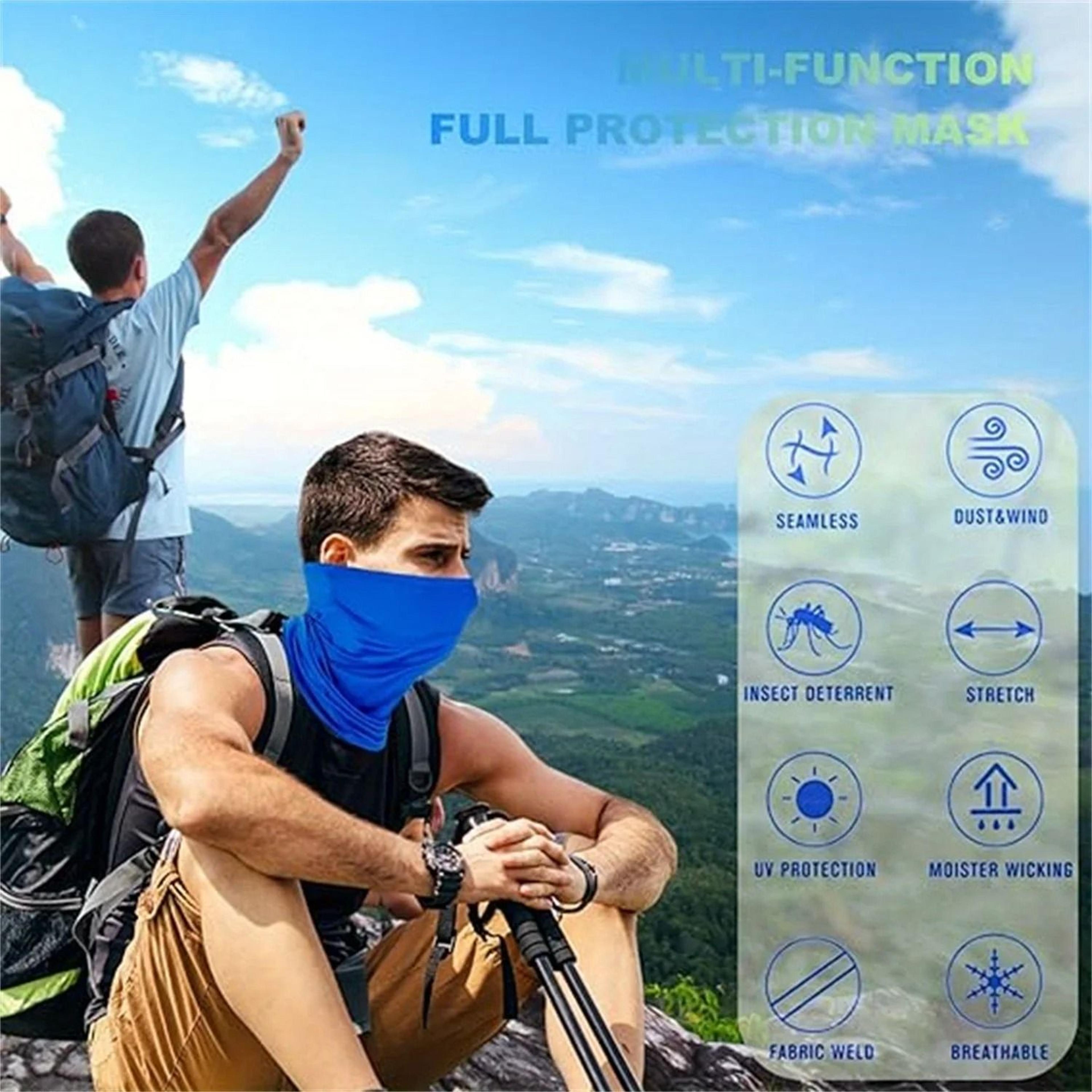 Neck Gaiter Face Cover Breathable Sun Protection Bandana For Men And Women 6 Pack 4