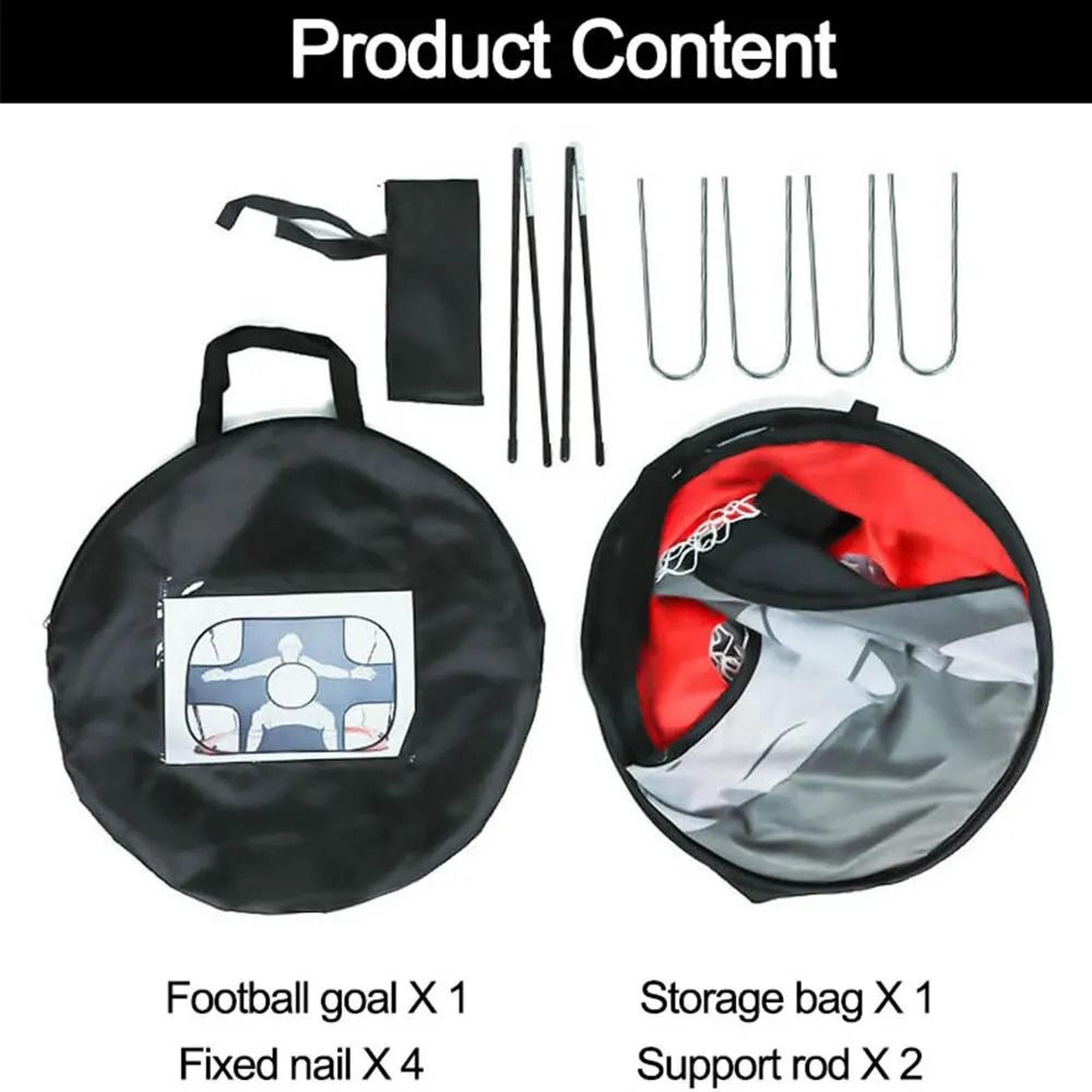 Foldable Football Goal Nylon Soccer Goal For Kids And Adults 2