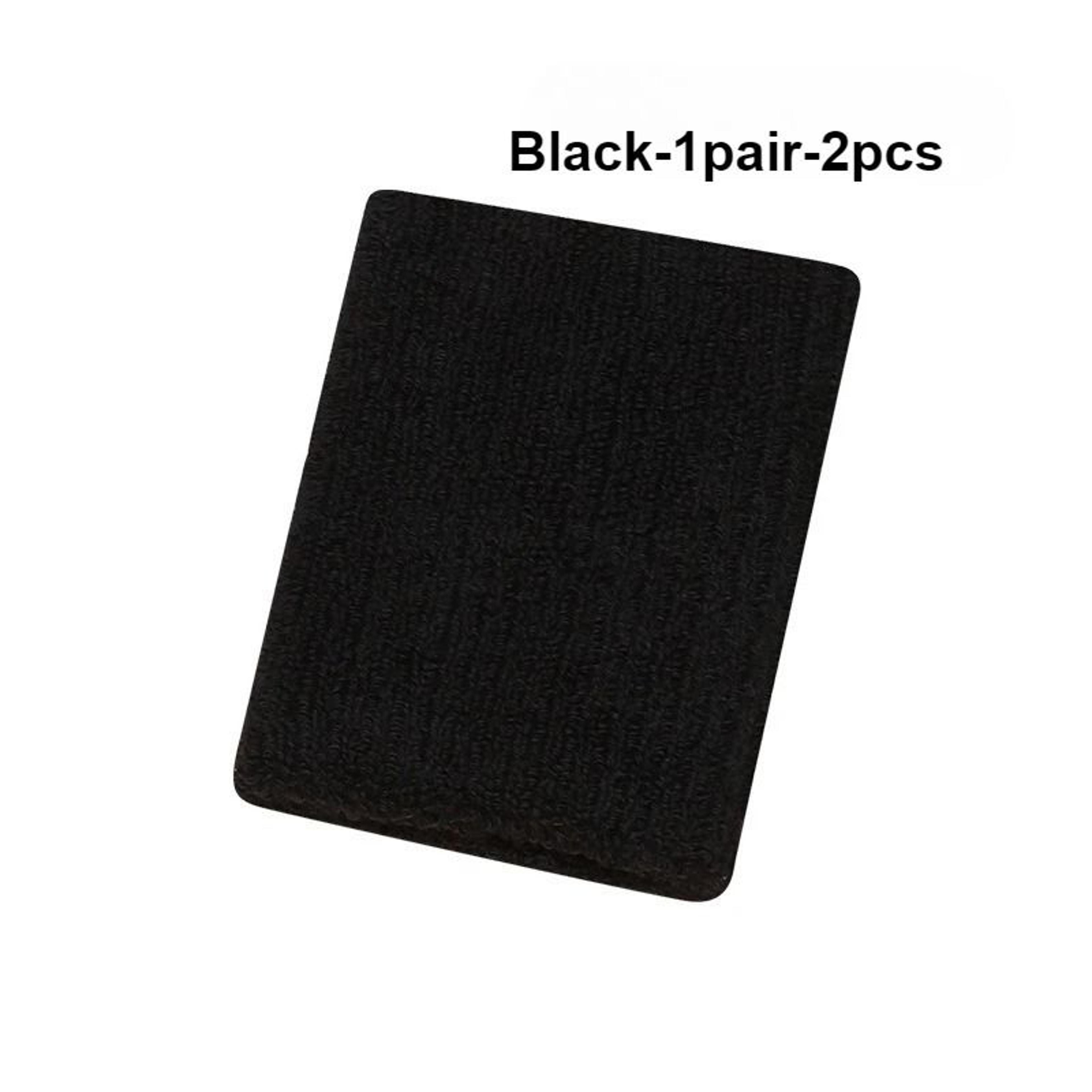 Breathable Cotton Wrist Sweatbands Set For Tennis Football Basketball Running Gym 7