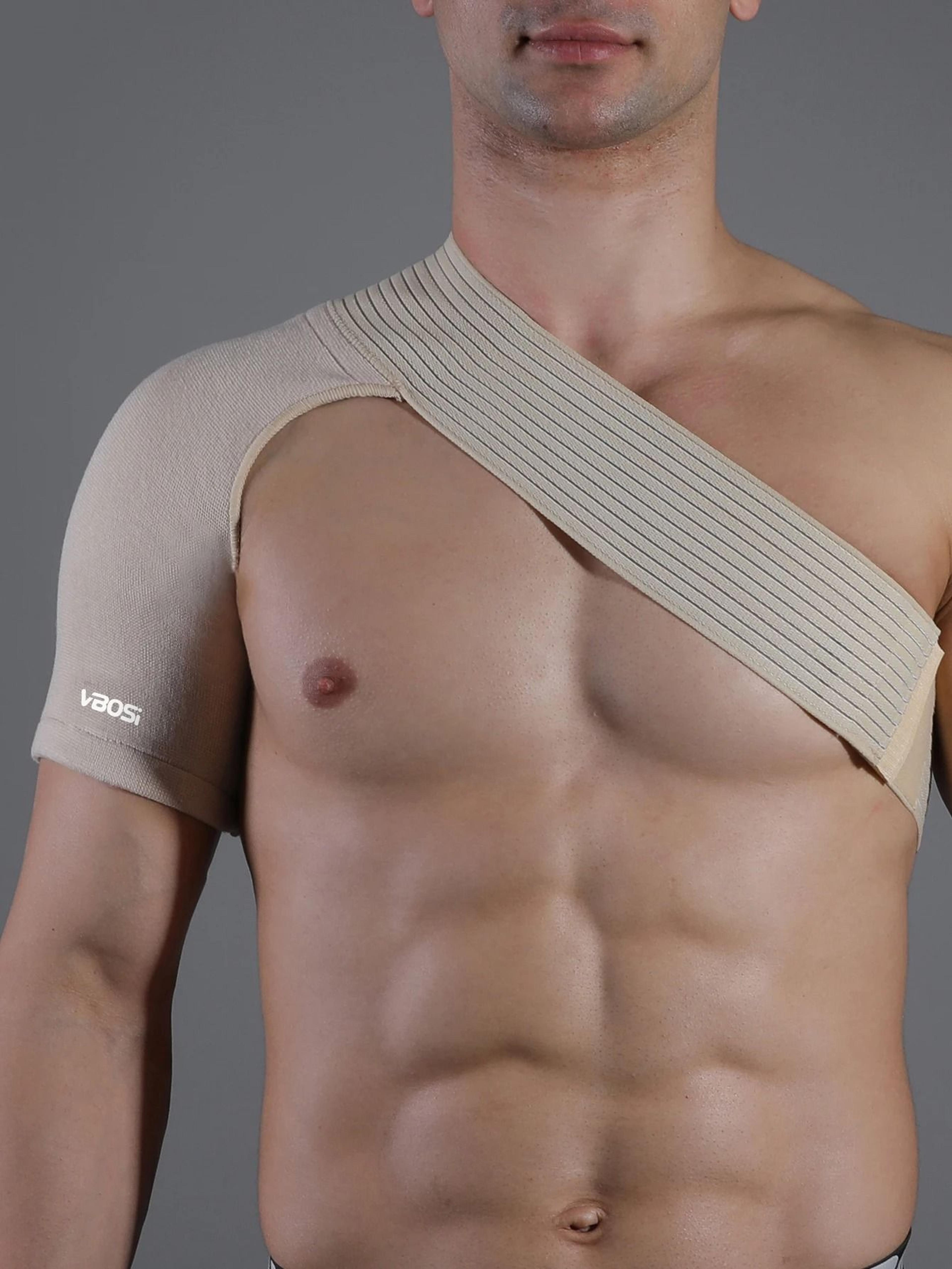Breathable Elastic Shoulder Support Upper Back Brace 2