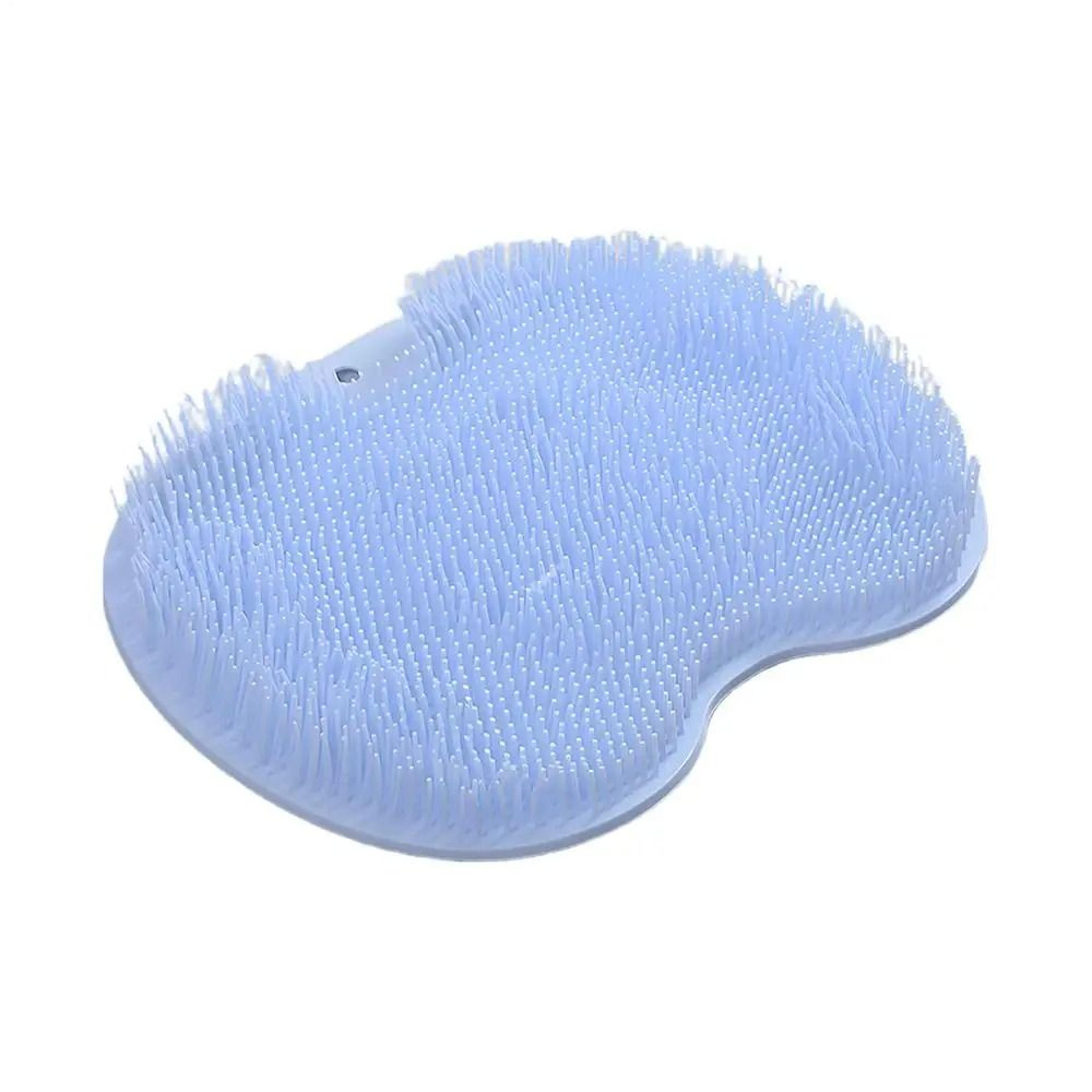 Silicone Shower WallMounted Foot  Back Massage Scrubber Pad 10