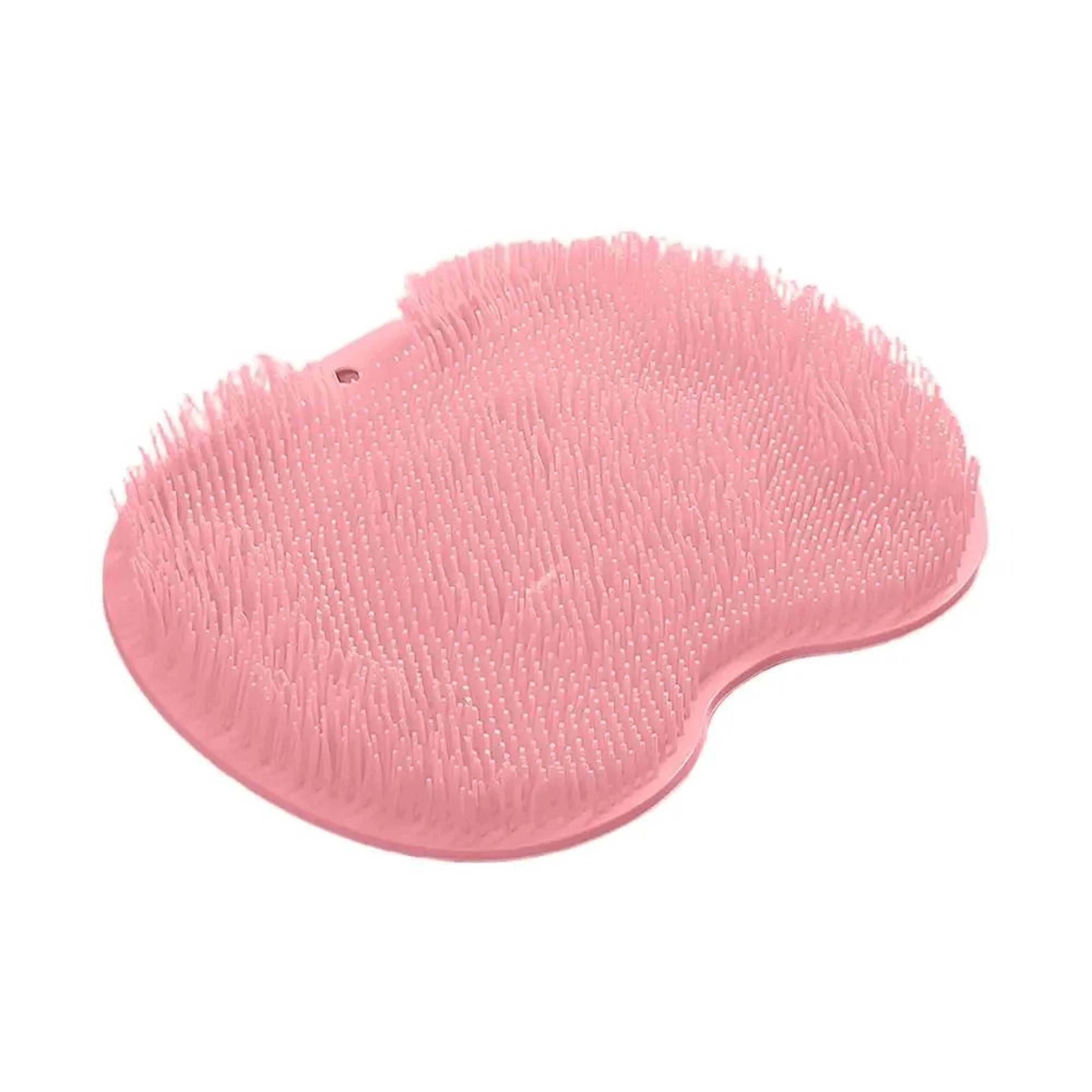 Silicone Shower WallMounted Foot  Back Massage Scrubber Pad 6