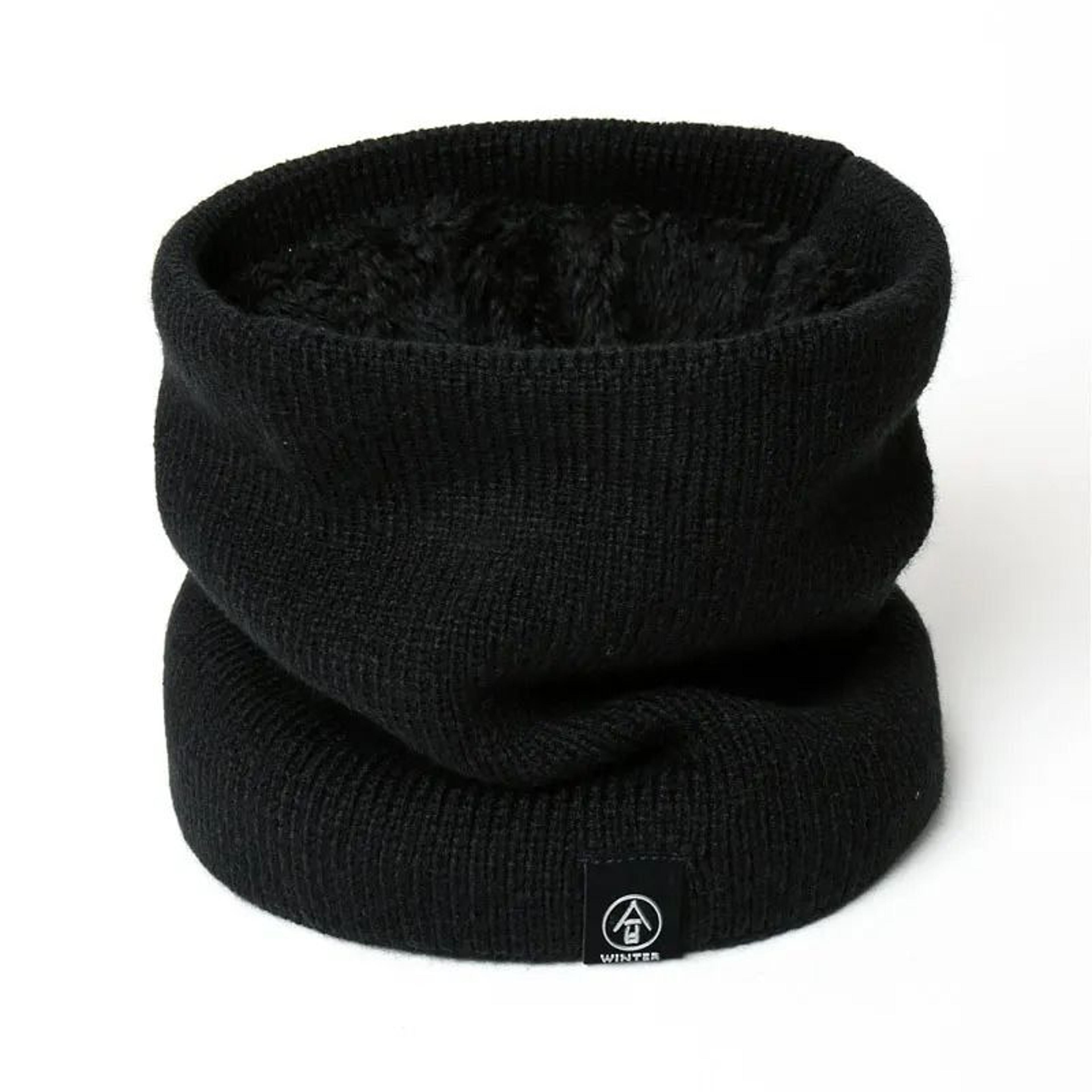 Knitted Acrylic Ring Scarf Winter Snood For Women And Men 7