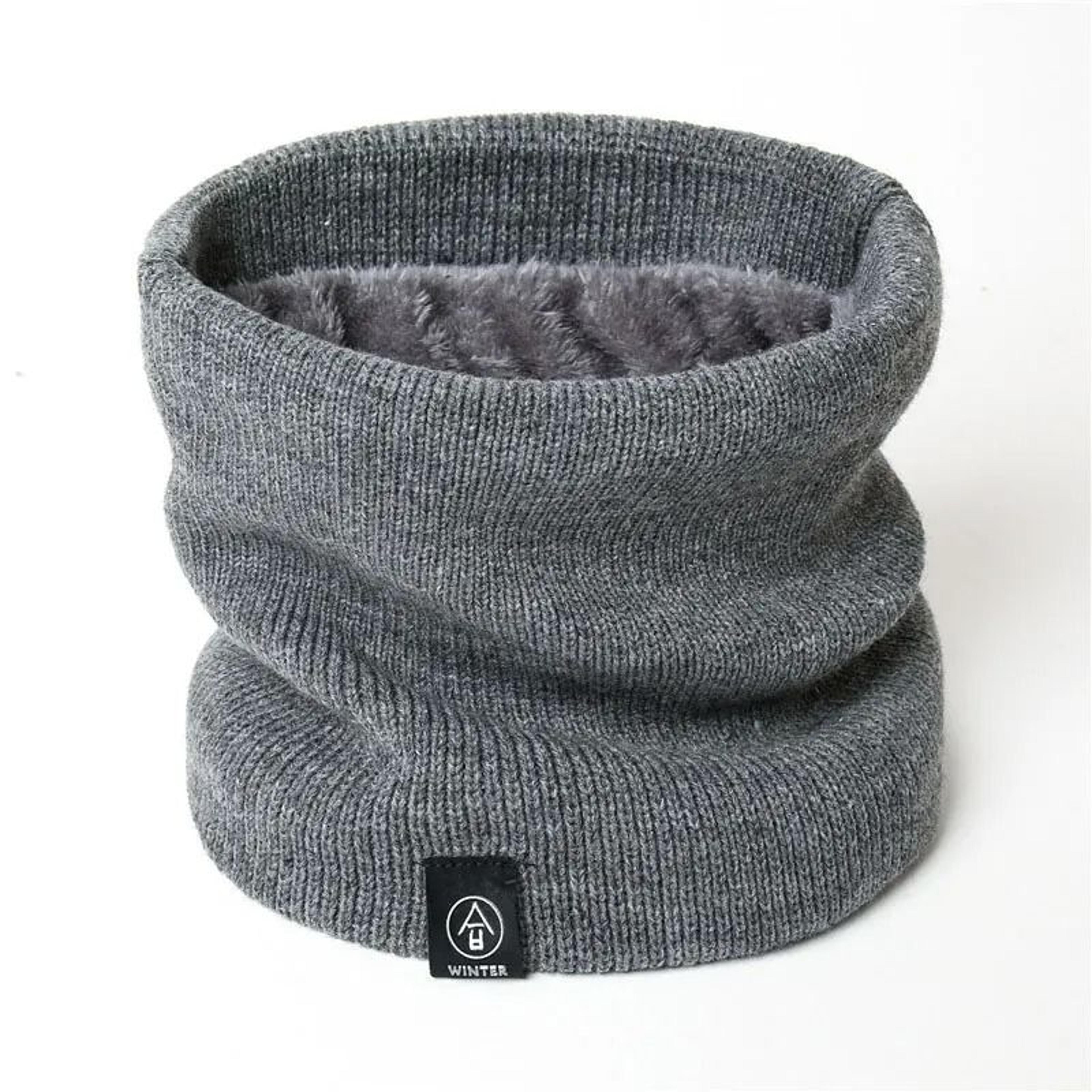 Knitted Acrylic Ring Scarf Winter Snood For Women And Men 8