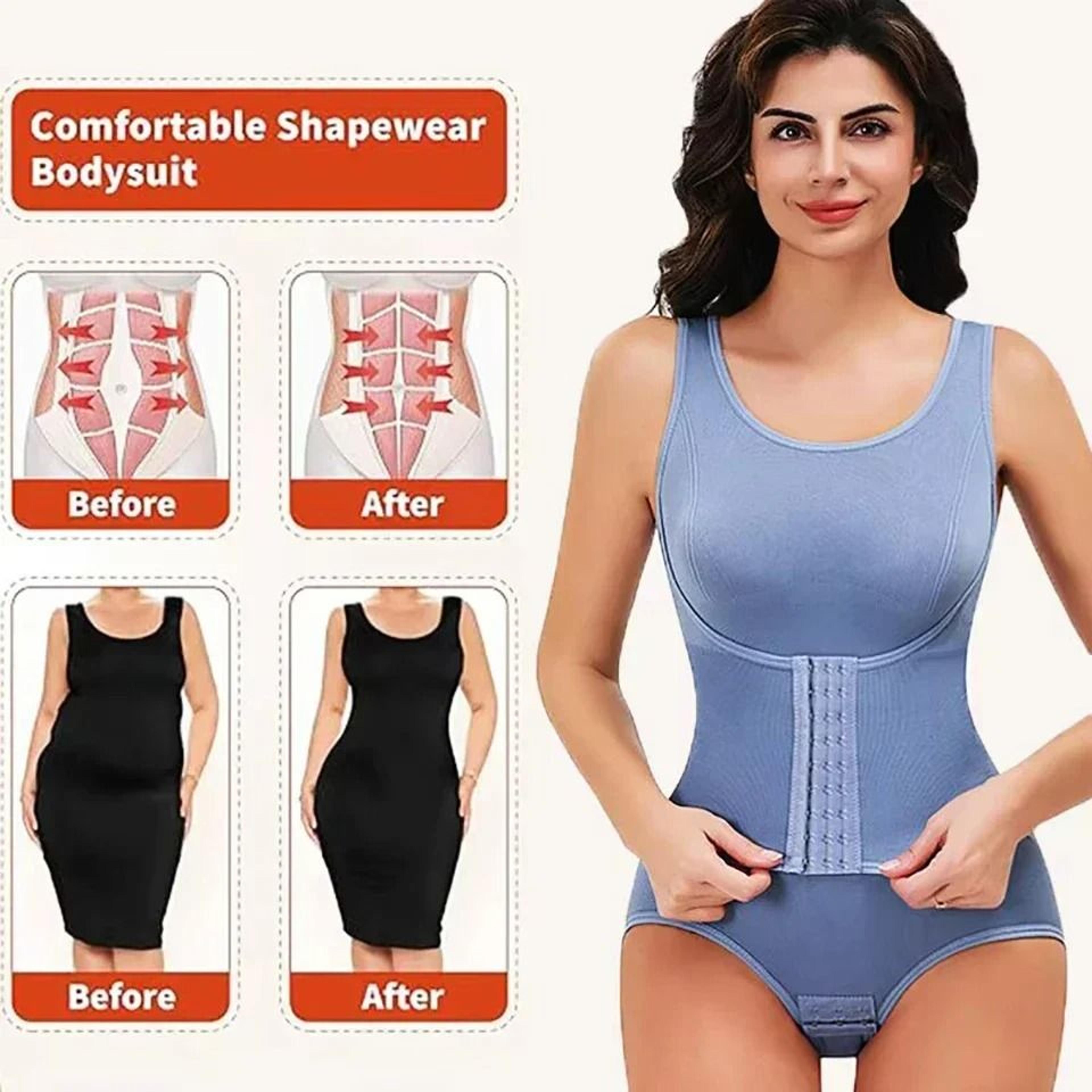 2025 Bodysuit Shapewear With Zipper Belt Women Tummy Control Waist Trainer Slimming Corset Body Sha 4