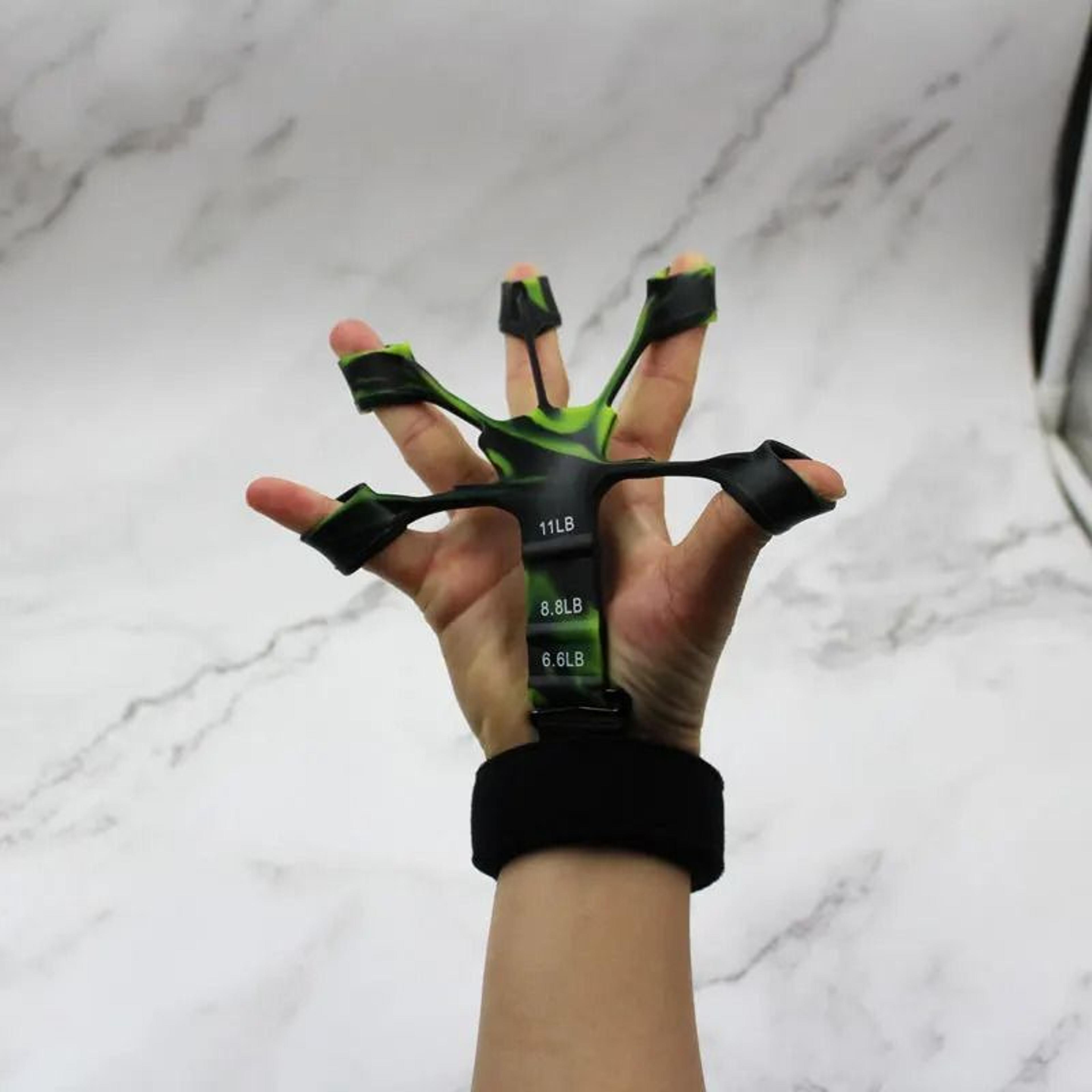 Finger Gripper Finger Exerciser With Six Resistance Levels Hand Strengthener For Recovery And Guita 3