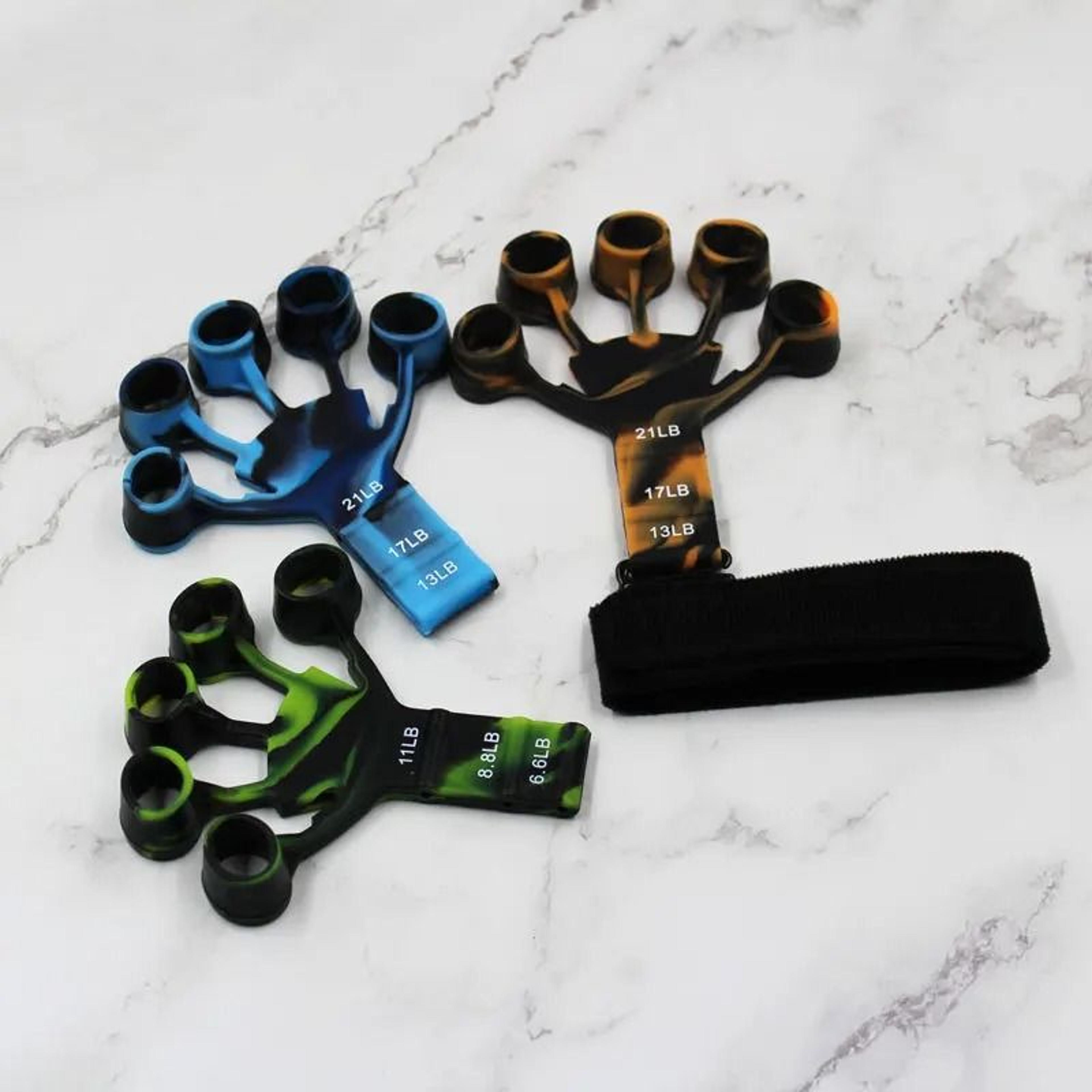 Finger Gripper Finger Exerciser With Six Resistance Levels Hand Strengthener For Recovery And Guita 5