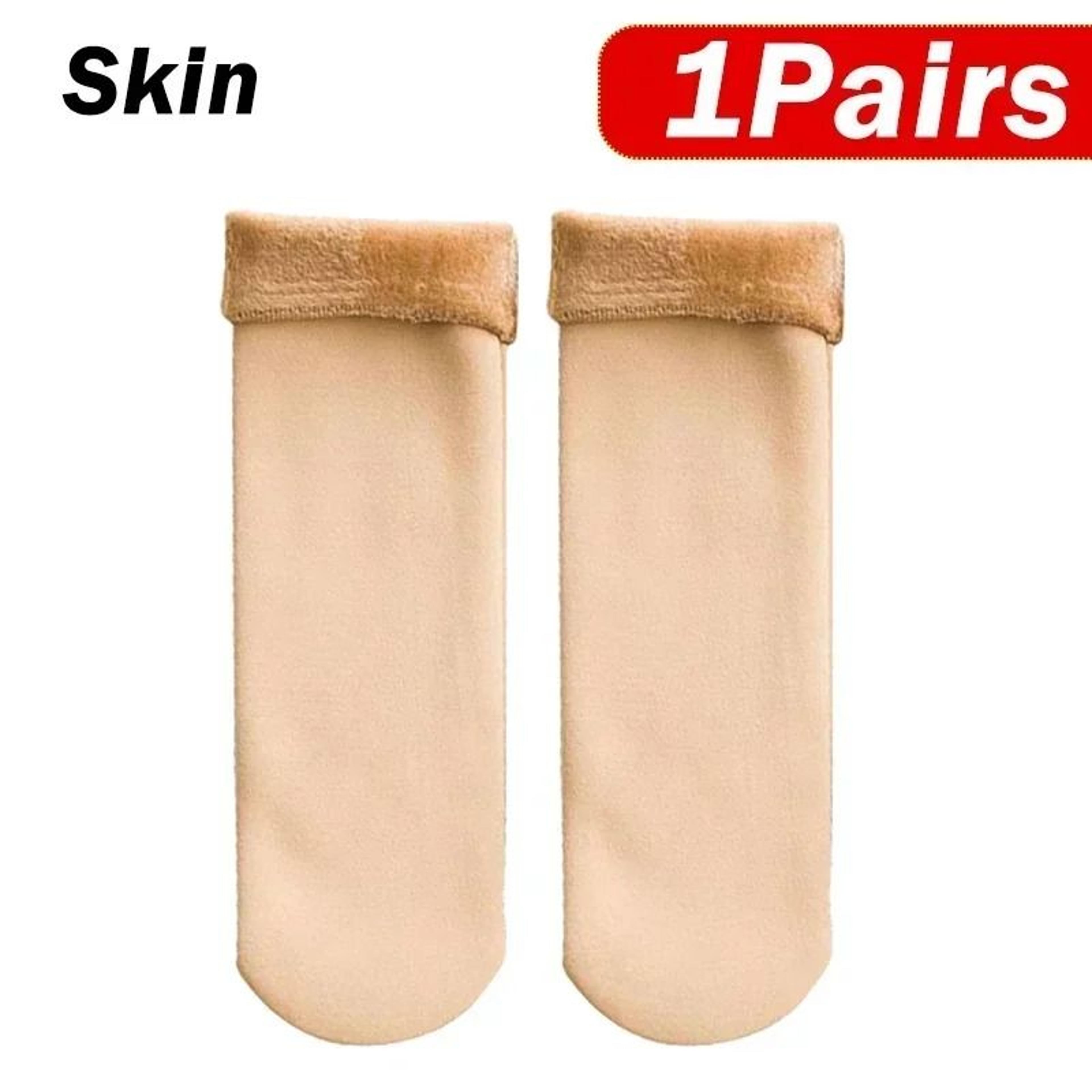 Women Winter Thick Warm Short Socks Thermal Cashmere Wool Blend Snow Velvet Boot Socks 7
