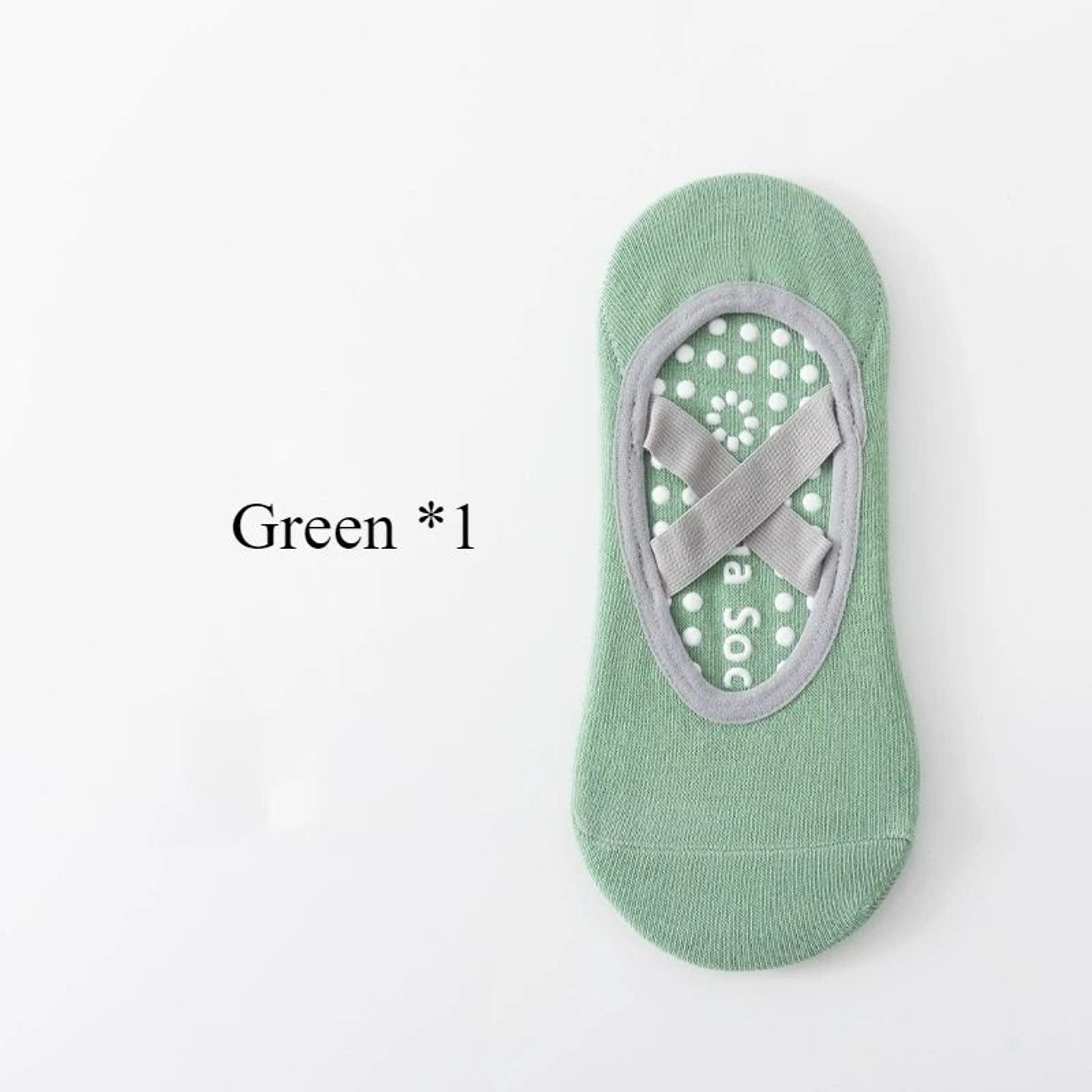Women Yoga Socks Silicone Anti Slip Ballet Pilates Sport Socks 11