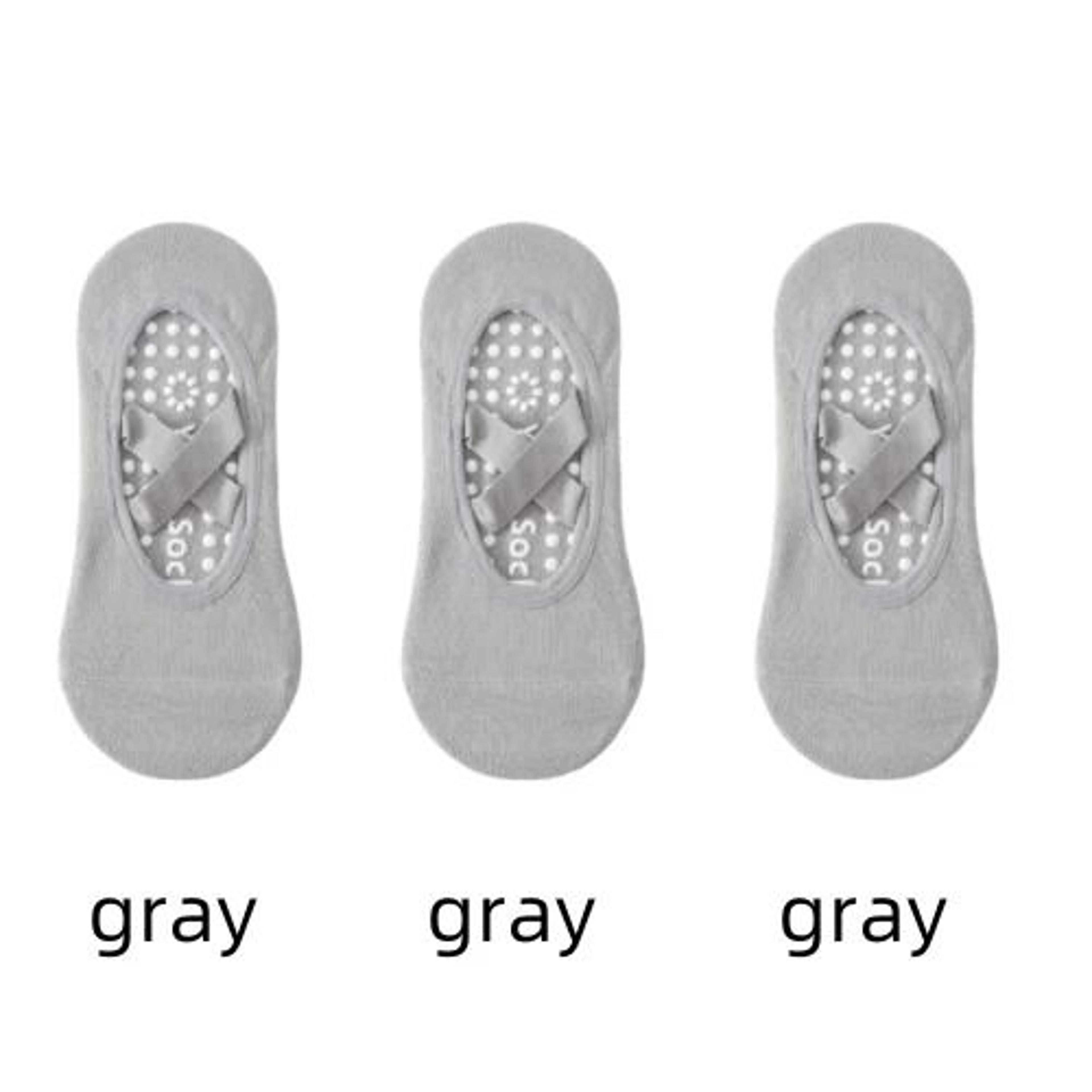 Women Yoga Socks Silicone Anti Slip Ballet Pilates Sport Socks 18