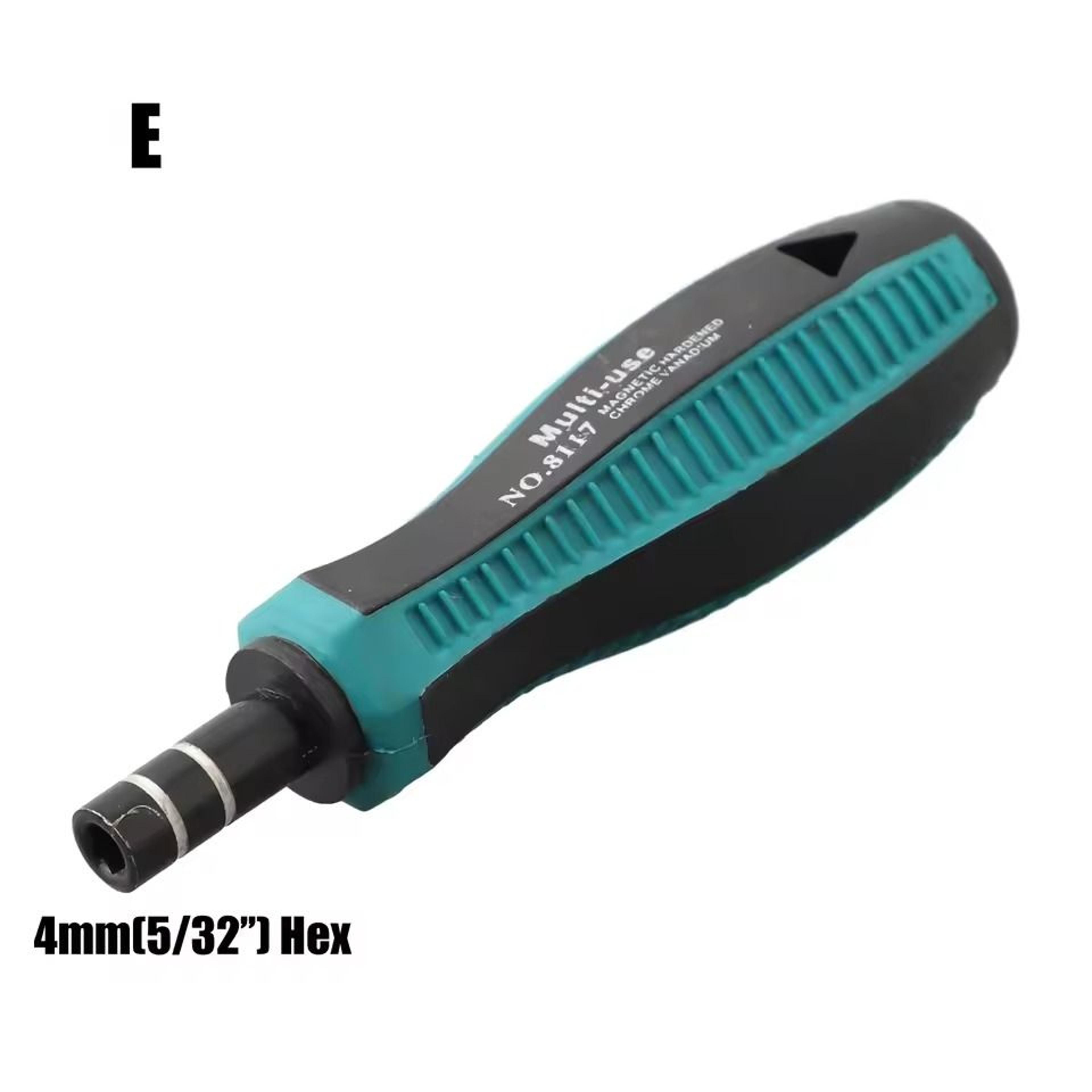 Adapter Screwdriver Handle Bit Holder 635mm To 4mm Hex 5mm Round Adapter 5