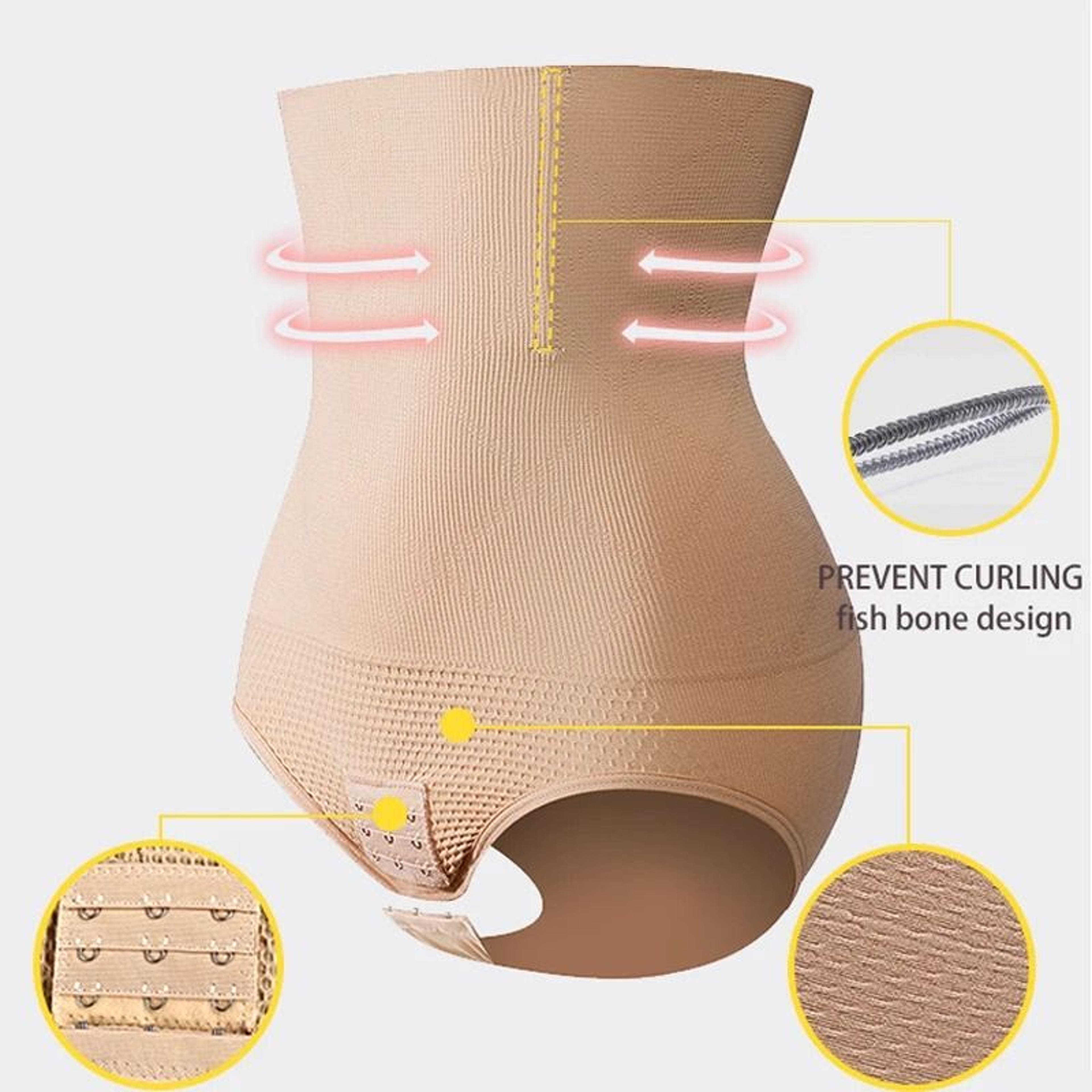 Women Tummy Control Waist Trainer Shapewear With Butt Lifter And Slimming Support 4
