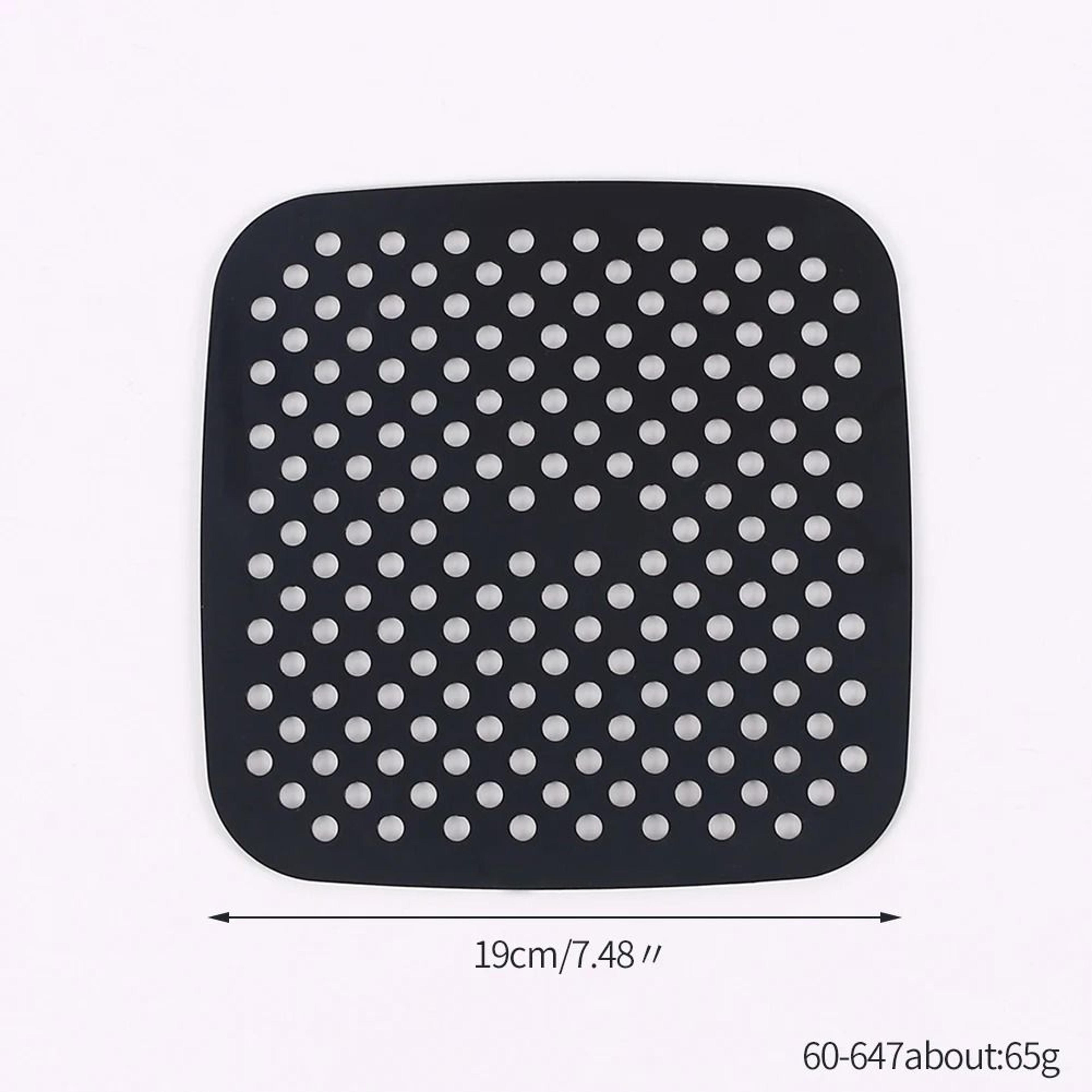 Air Fryer Silicone Liner Mat Reusable Non Stick Baking Mat Round Square Kitchen Accessory 8