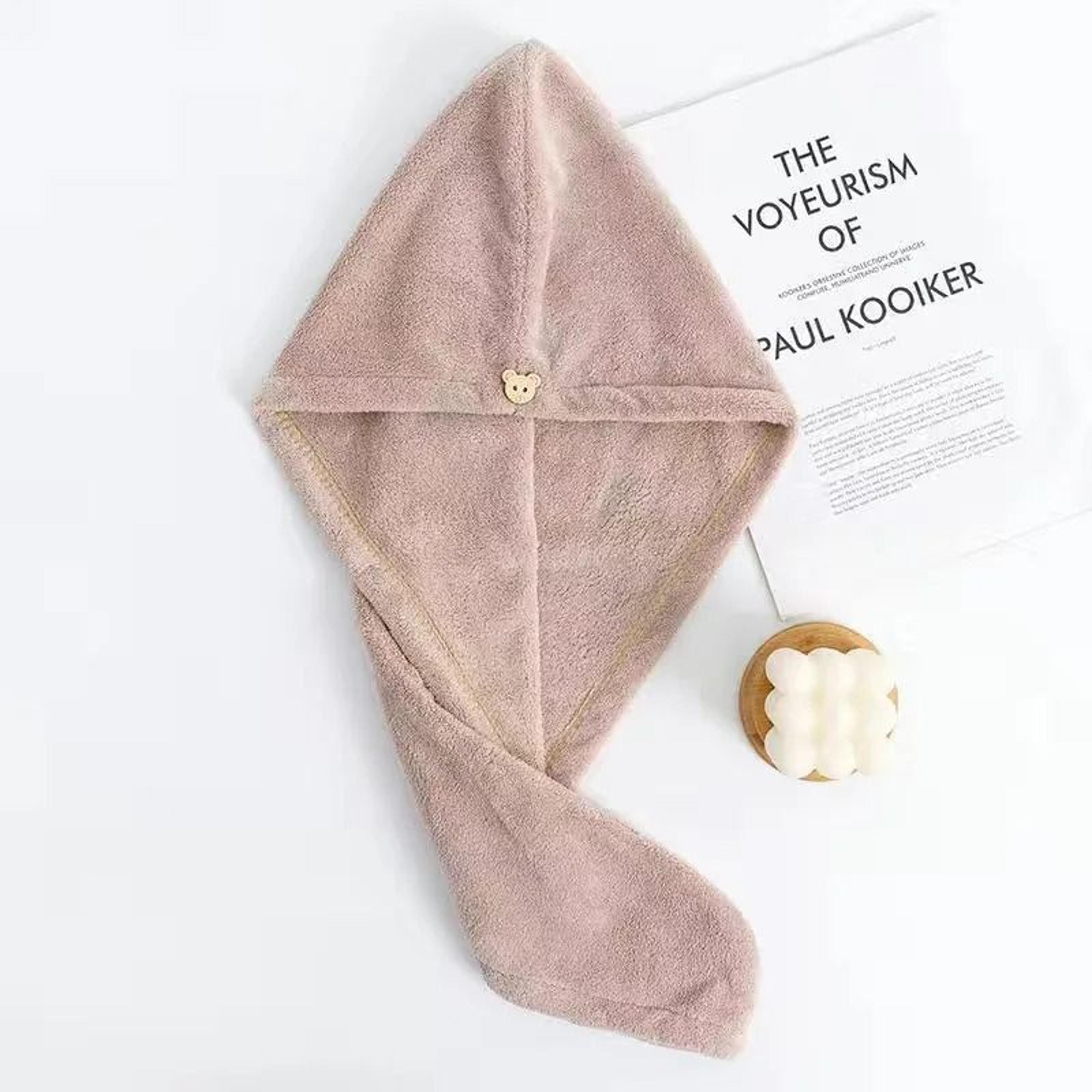 Quick Dry Microfiber Hair Towel 25x63cm Women Bath Turban Wrap 9