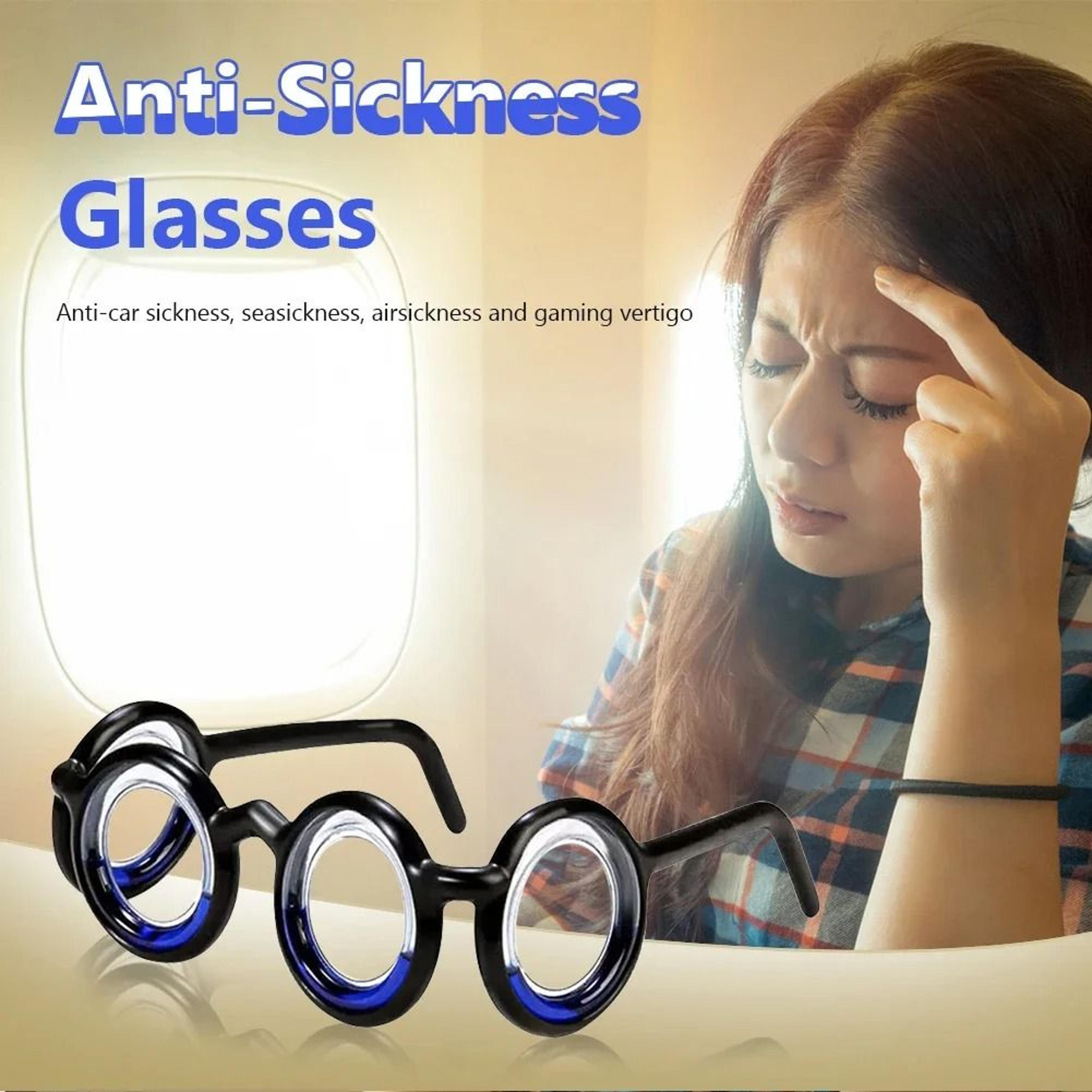 Anti Vertigo Glasses Without Lens Motion Sickness Relief Glasses For Travel 5