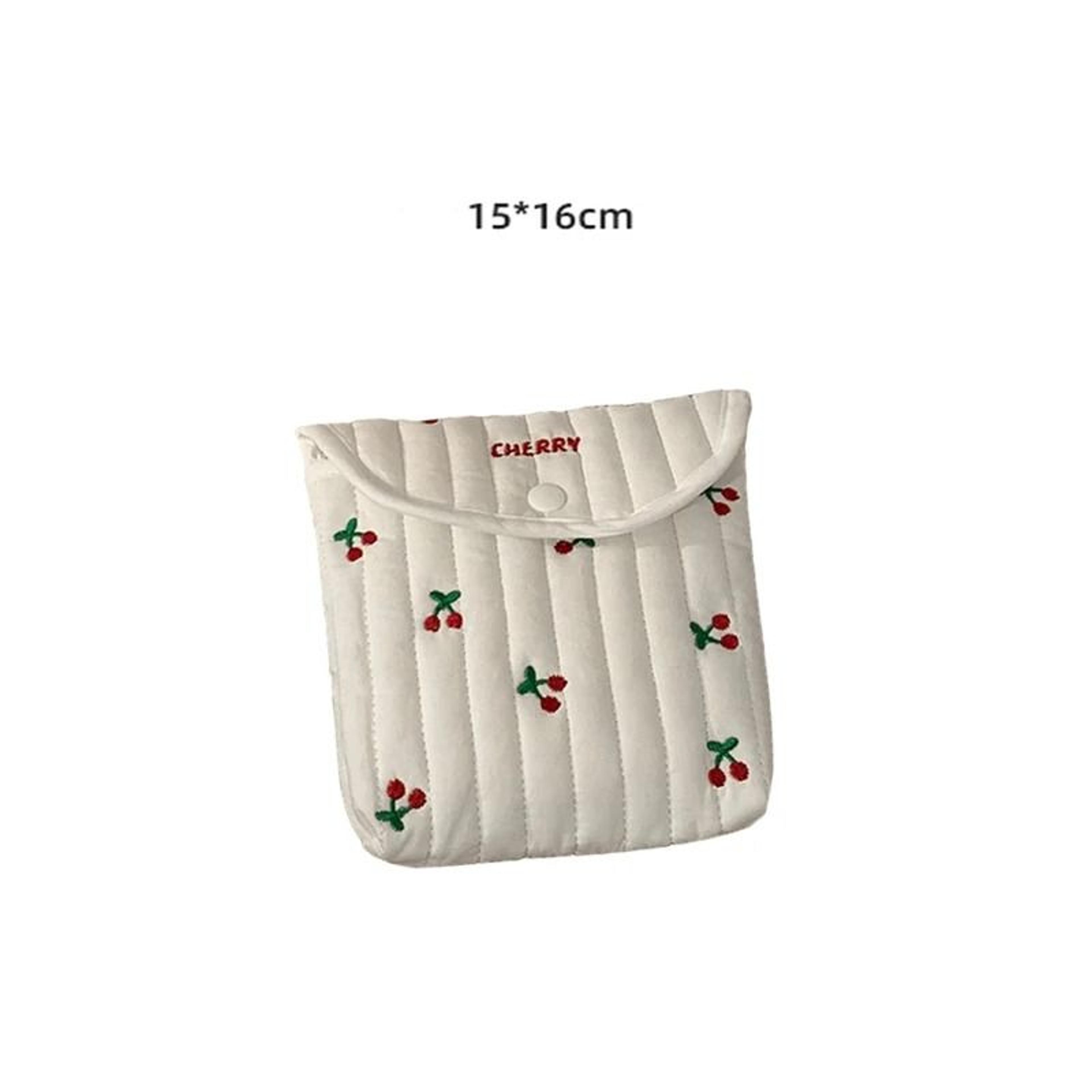 Cotton Sanitary Napkin Storage Bag Portable Mini Pouch For Travel And Daily Use 5