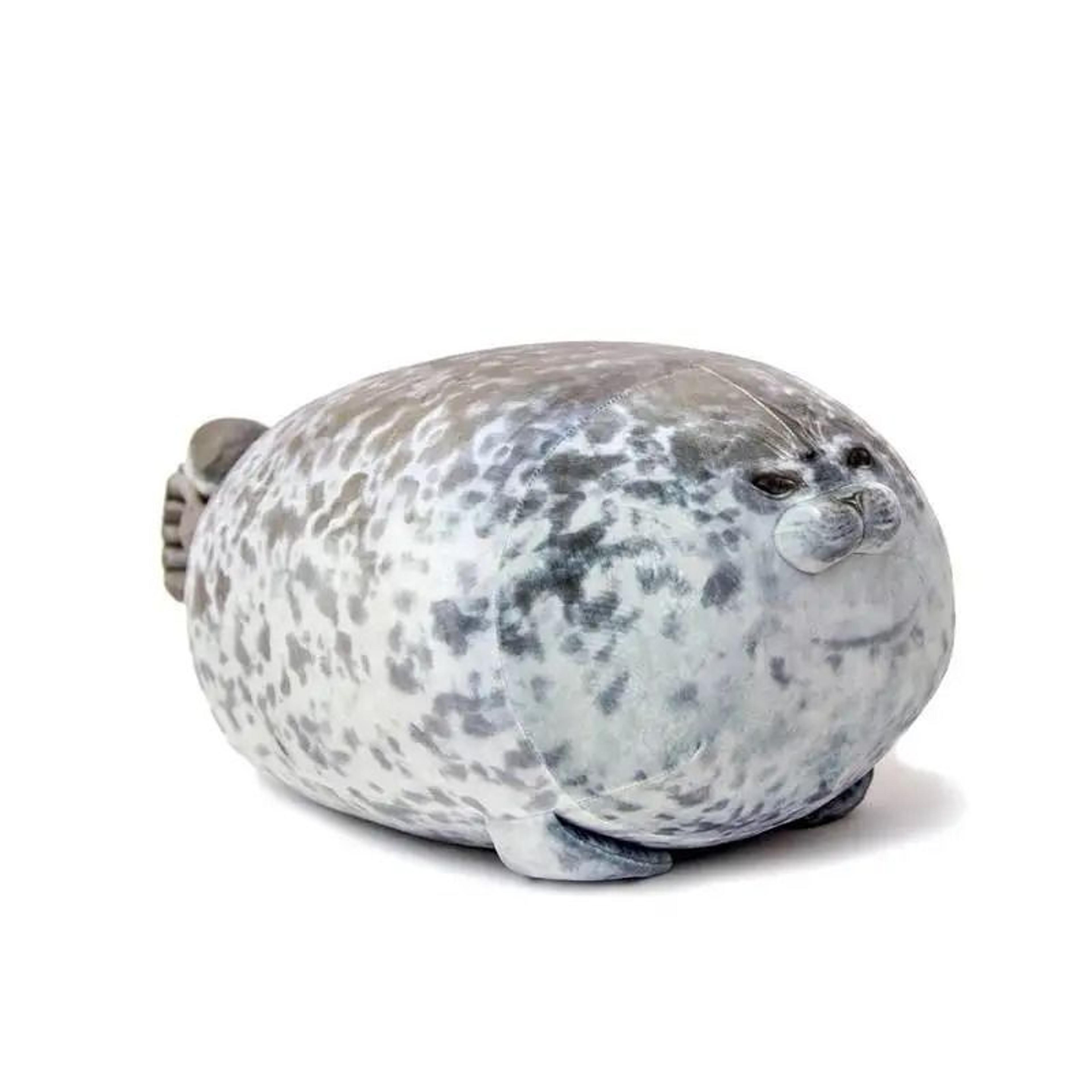 Angry Blob Seal Plush Pillow Chubby 3D Sea Lion Doll 4