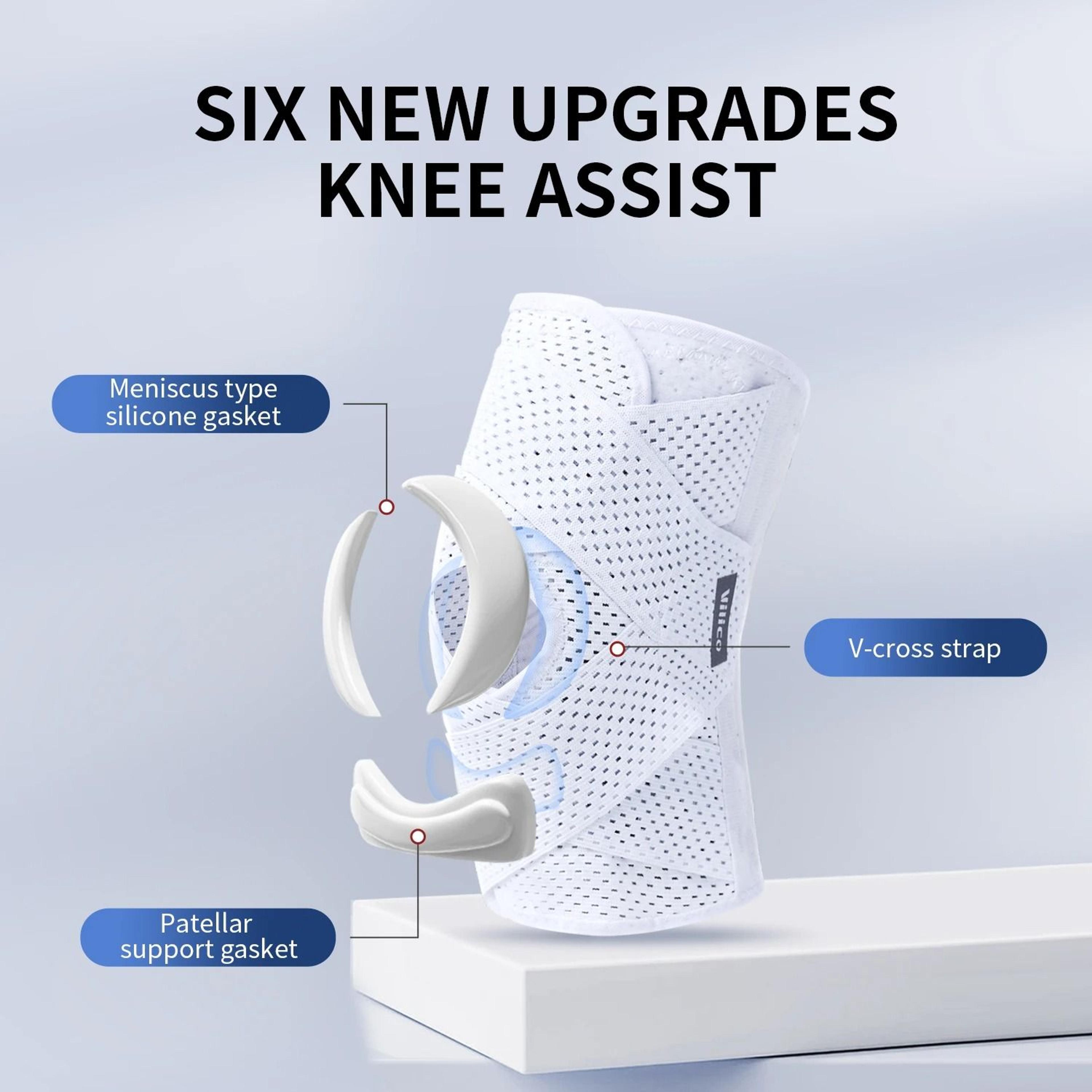 Summer Lightweight Outdoor Sports Knee Pads For Men Women Basketball Running Hiking 2