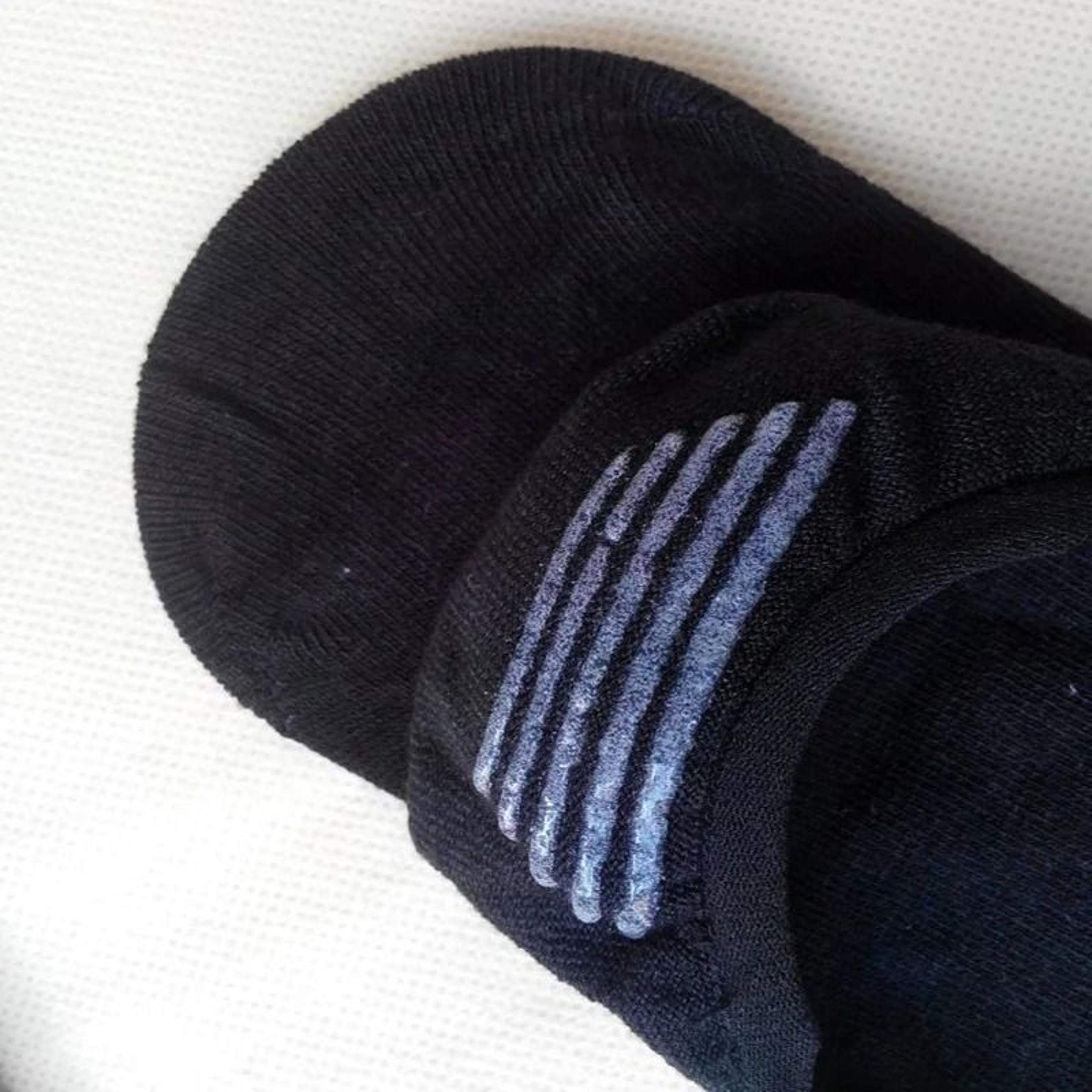 6 Pair Mens Bamboo Breathable Invisible Socks Low Cut Casual Cotton Boat Non Slip Socks 4