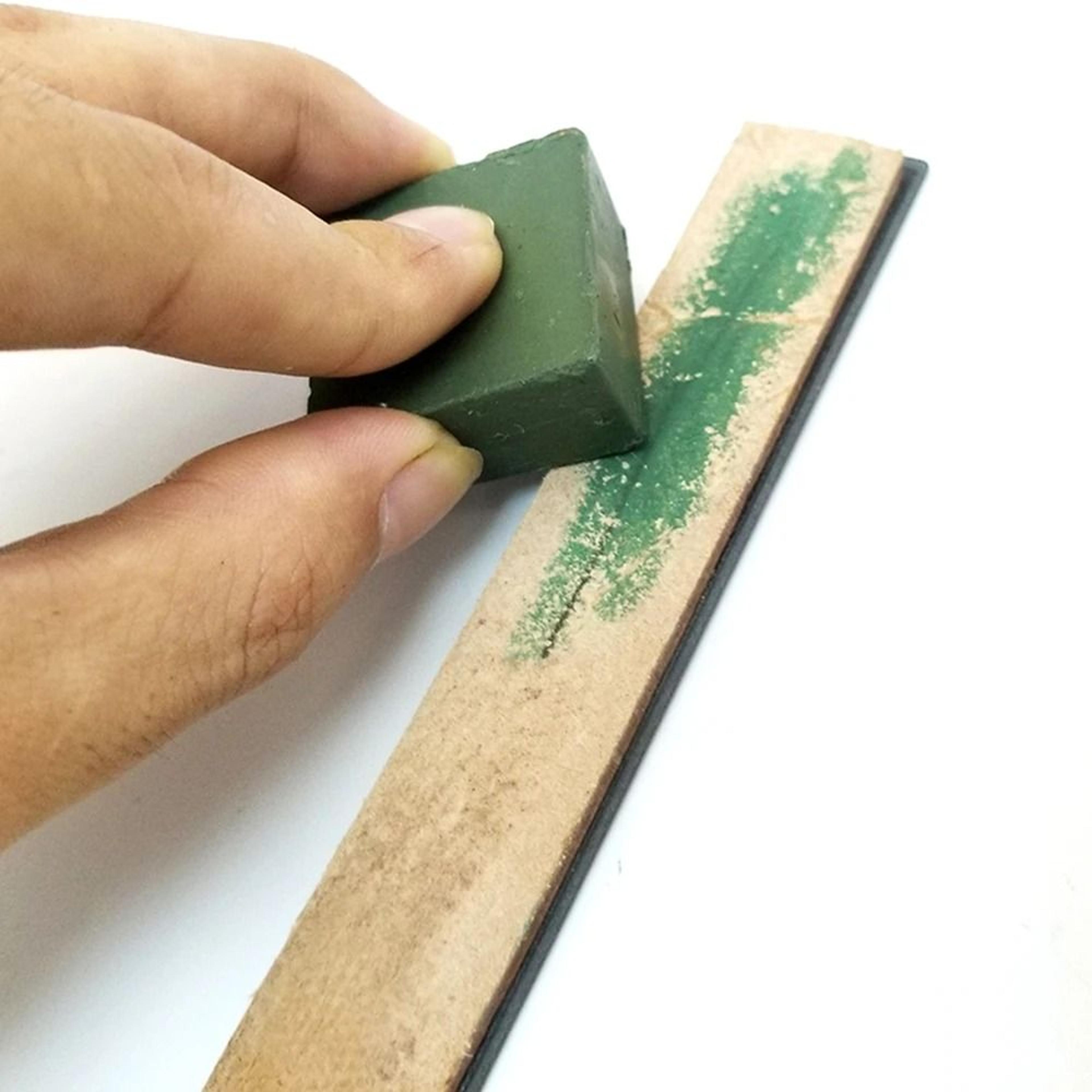 Knife Polishing Sharpener Strop With Compound And Honing Tool 1