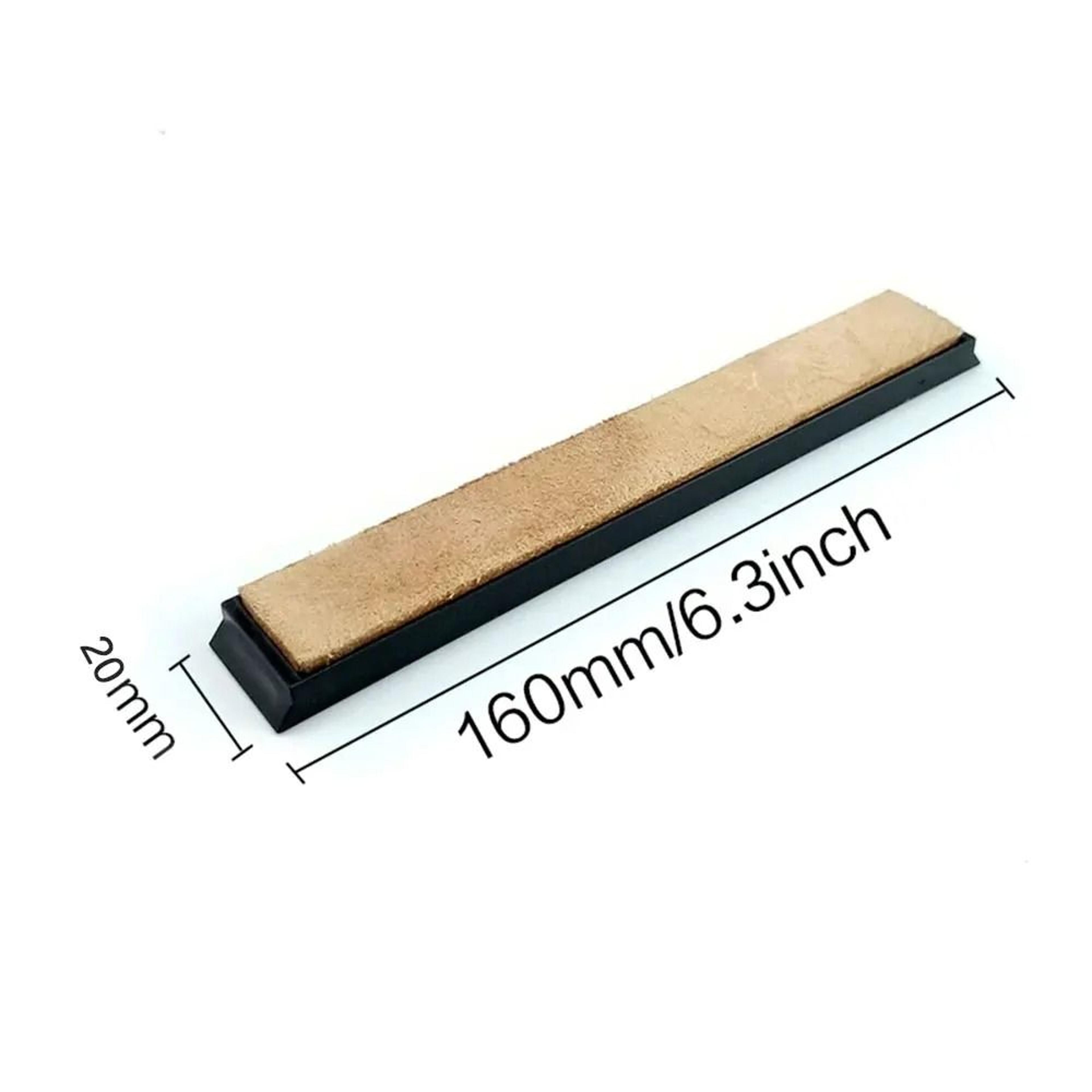 Knife Polishing Sharpener Strop With Compound And Honing Tool 5