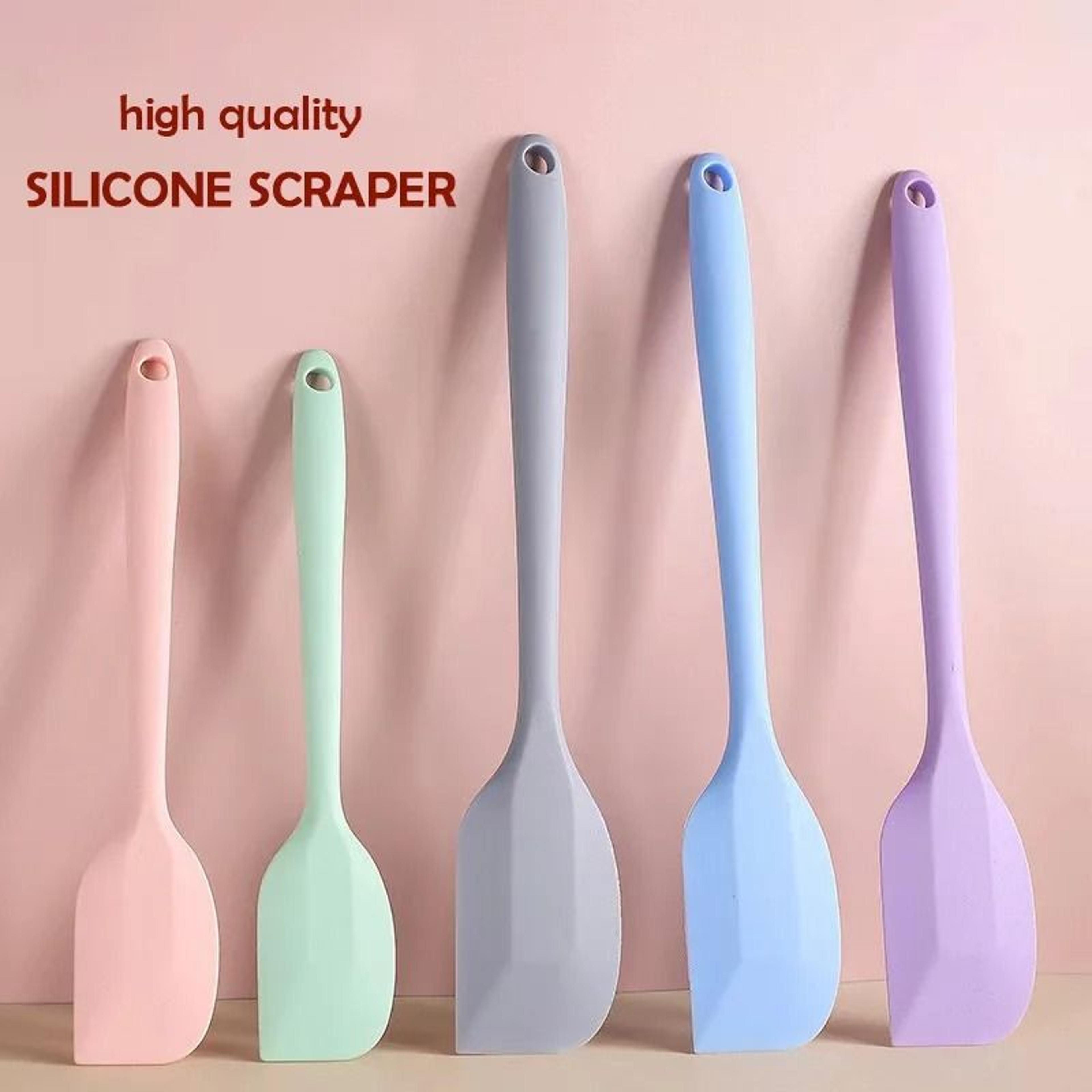 Silicone Cream Spatula Heat Resistant Non Stick Baking Tool 0