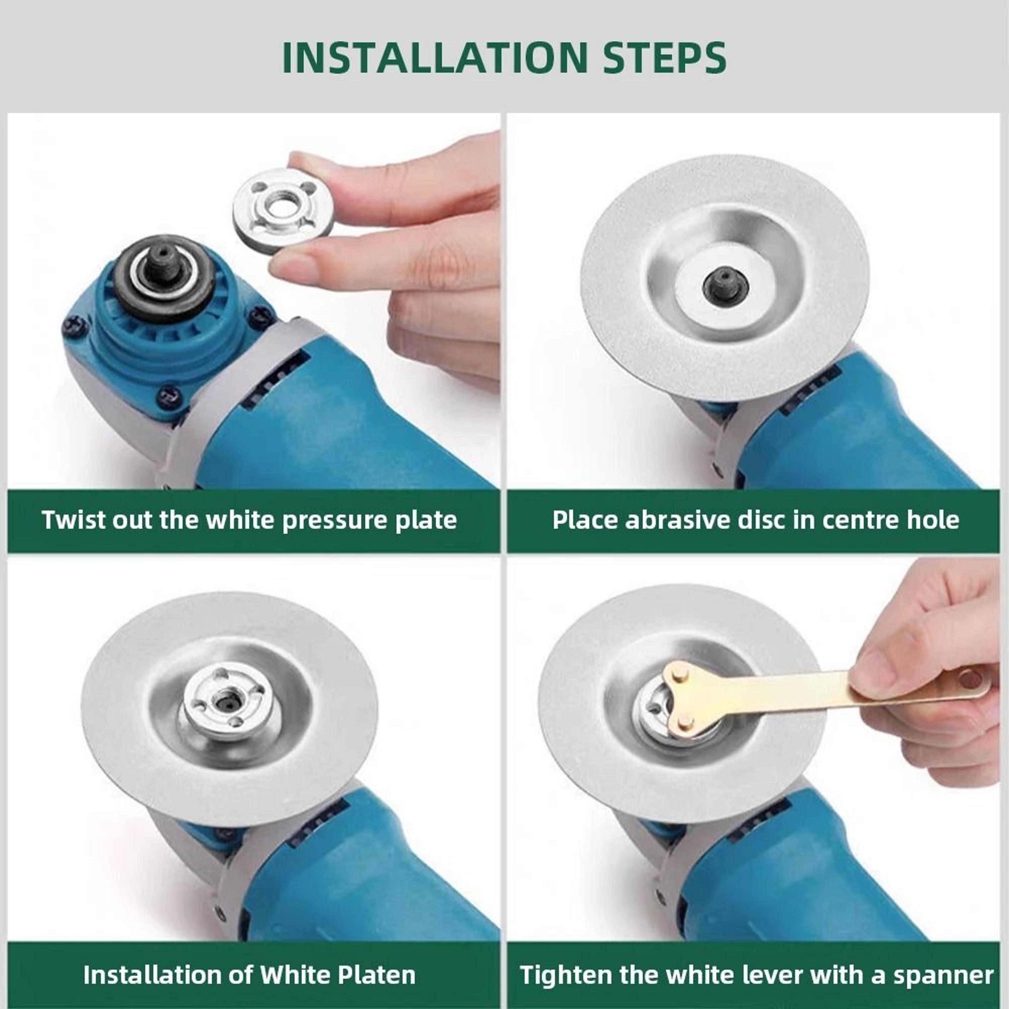 Diamond Glass Grinding Blade Multi Purpose Tile And Scissor Sharpening Disc 4