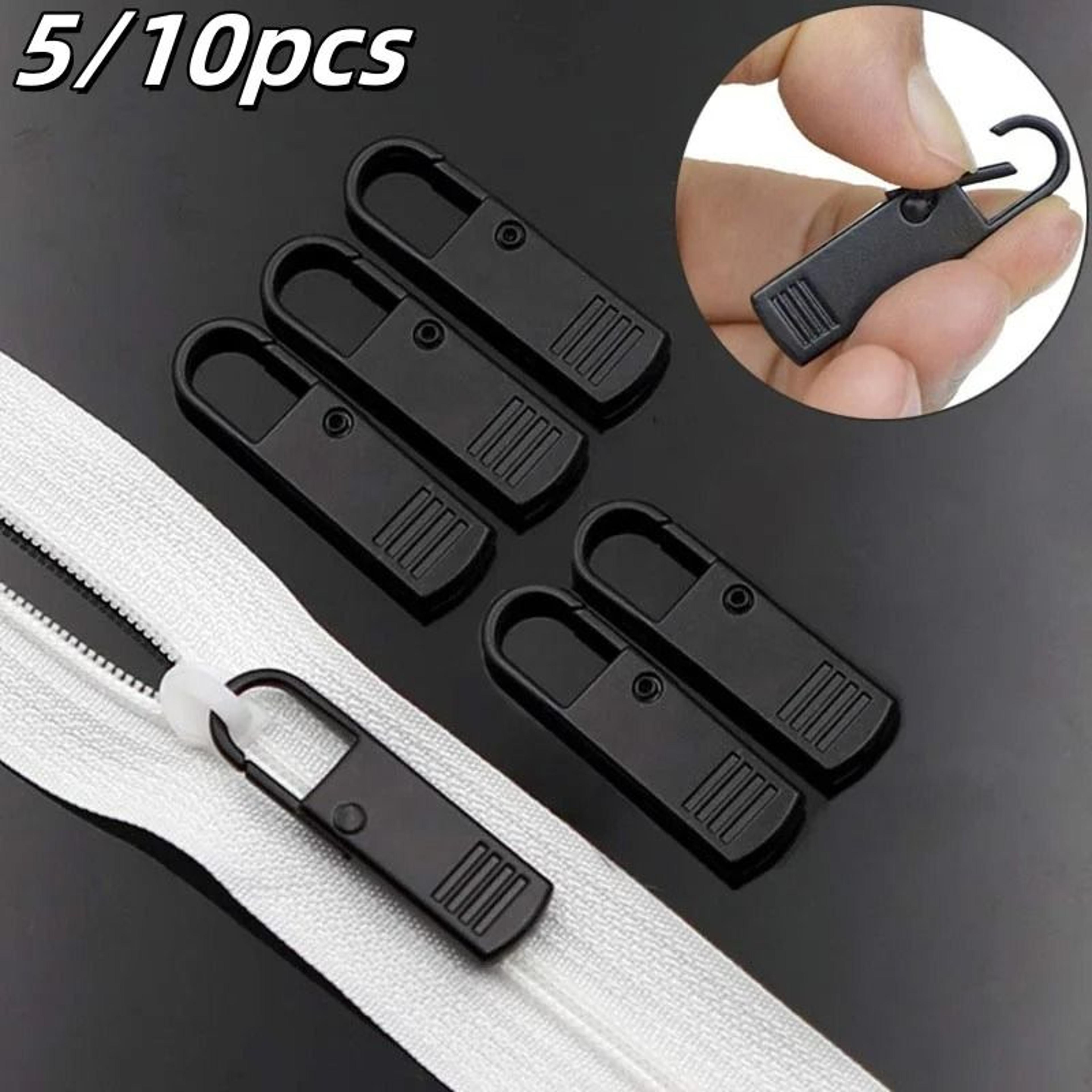 Instant Zipper Repair Kit 5 Or 10 Piece Replacement Sliders For Bags Jackets And Luggage 0