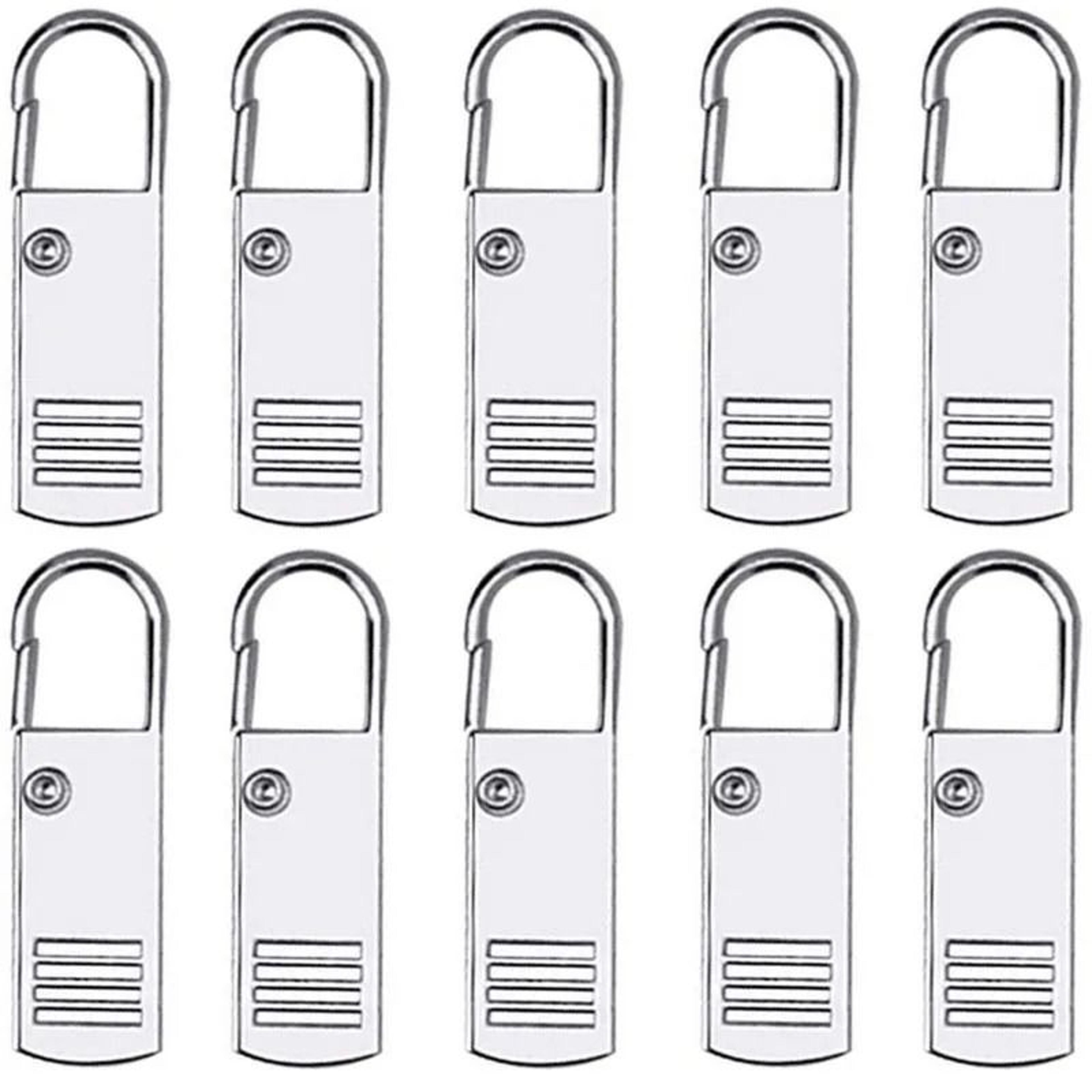 Instant Zipper Repair Kit 5 Or 10 Piece Replacement Sliders For Bags Jackets And Luggage 6