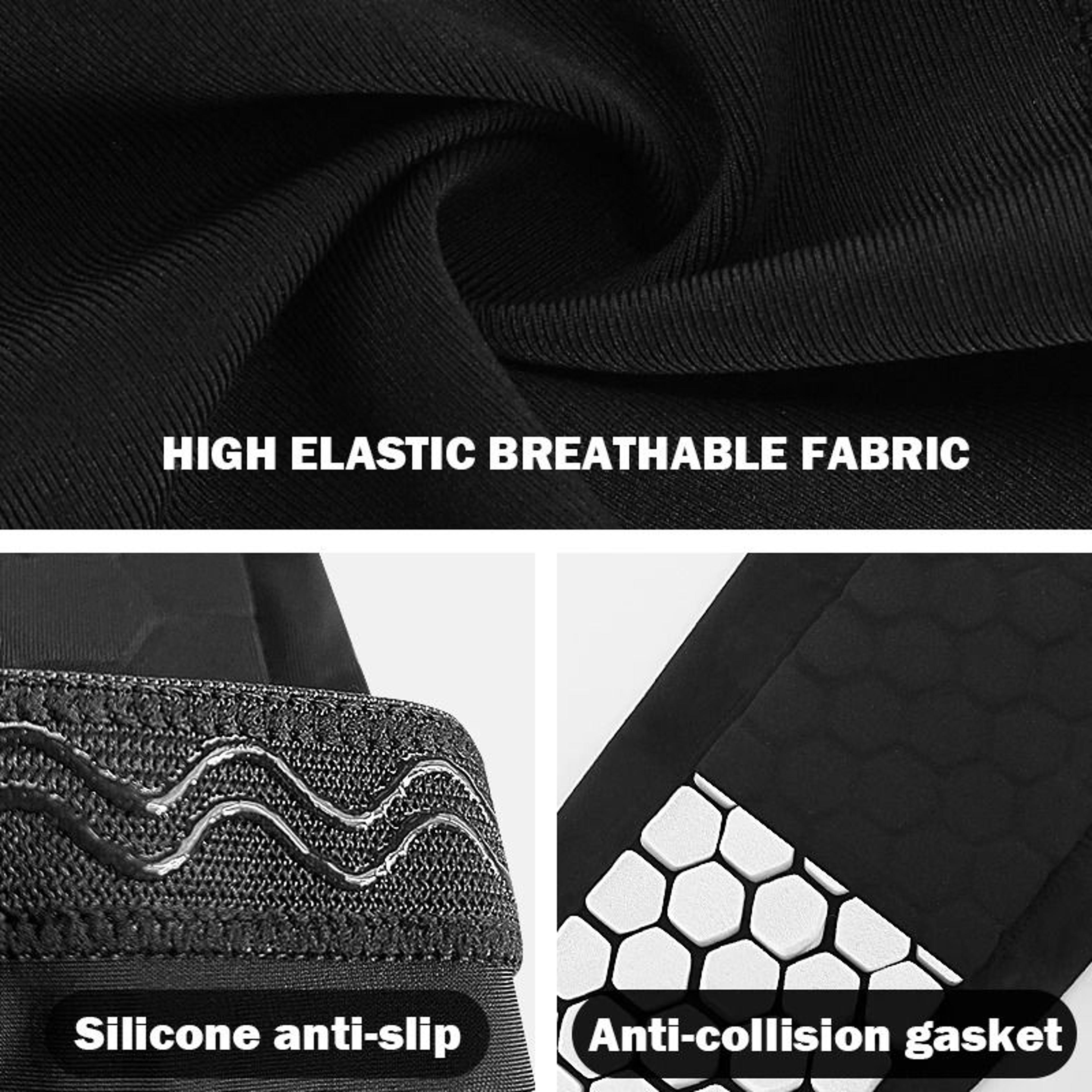 Football Shin Guard Socks Sleeves With Foam Calf Compression Sleeve Sports Legging Soccer Equipment 2