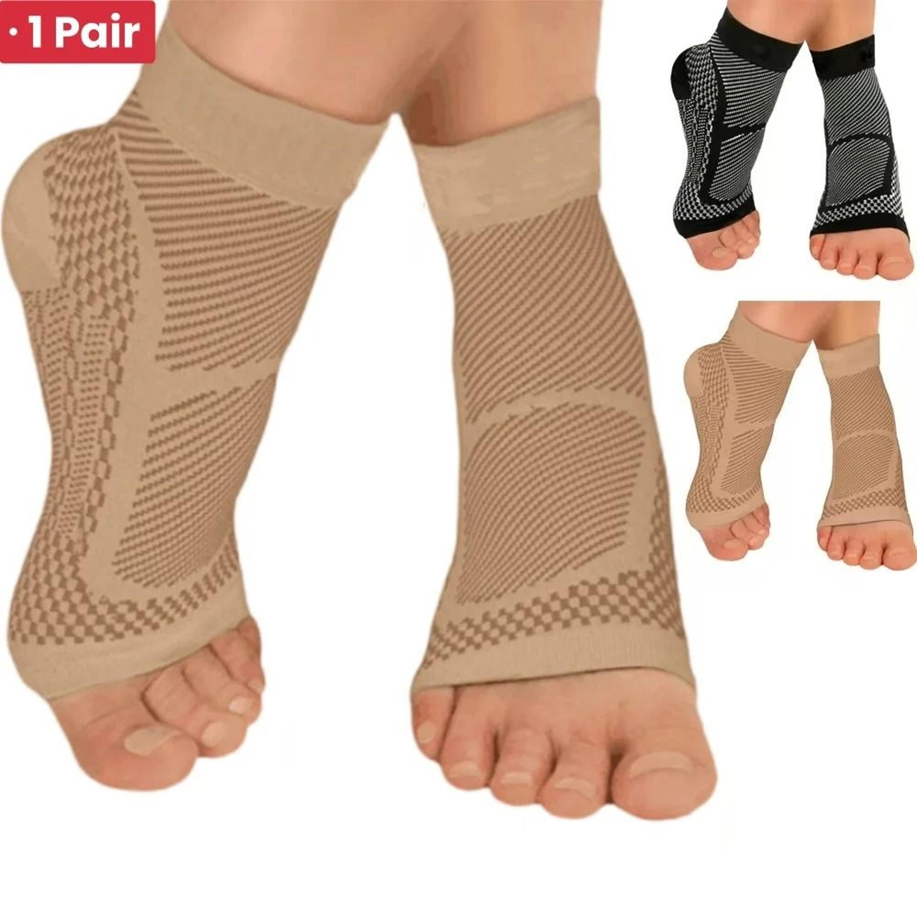 Sports Ankle Support Brace Compression Sleeve For Plantar Fasciitis And Joint Pain Relief 0