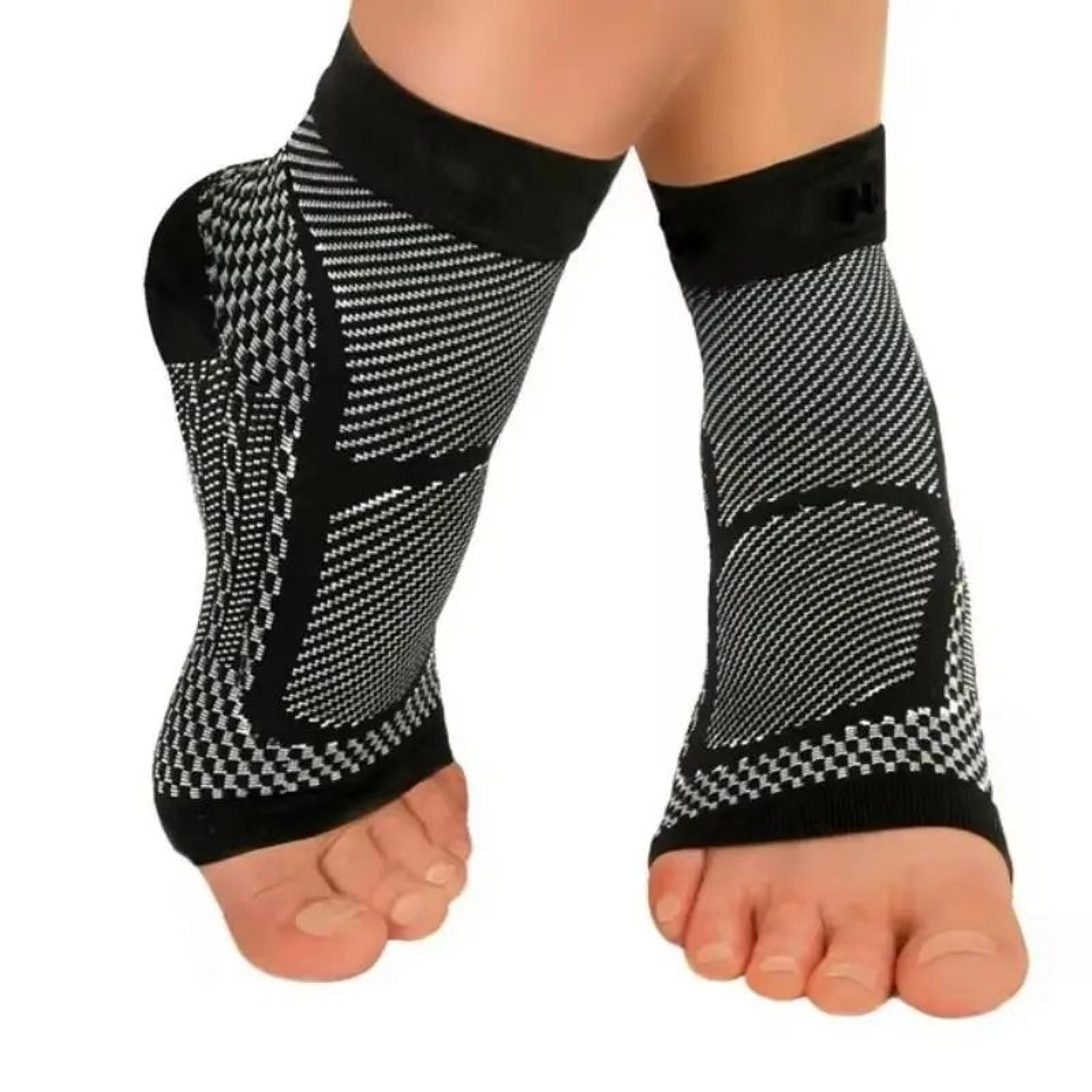 Sports Ankle Support Brace Compression Sleeve For Plantar Fasciitis And Joint Pain Relief 6