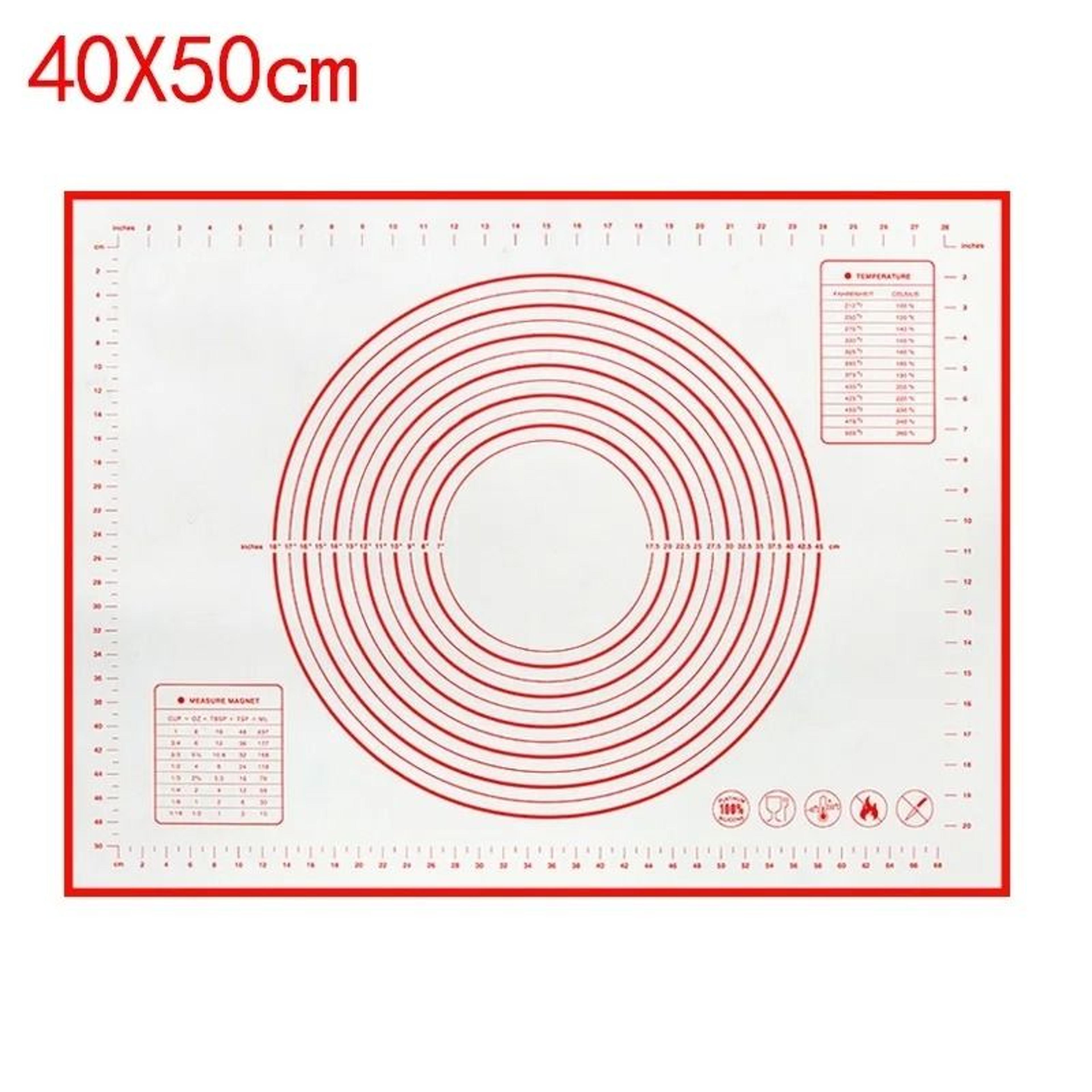 Silicone Baking Mat Kneading Pad Dough Mat For Pizza And Cake 8