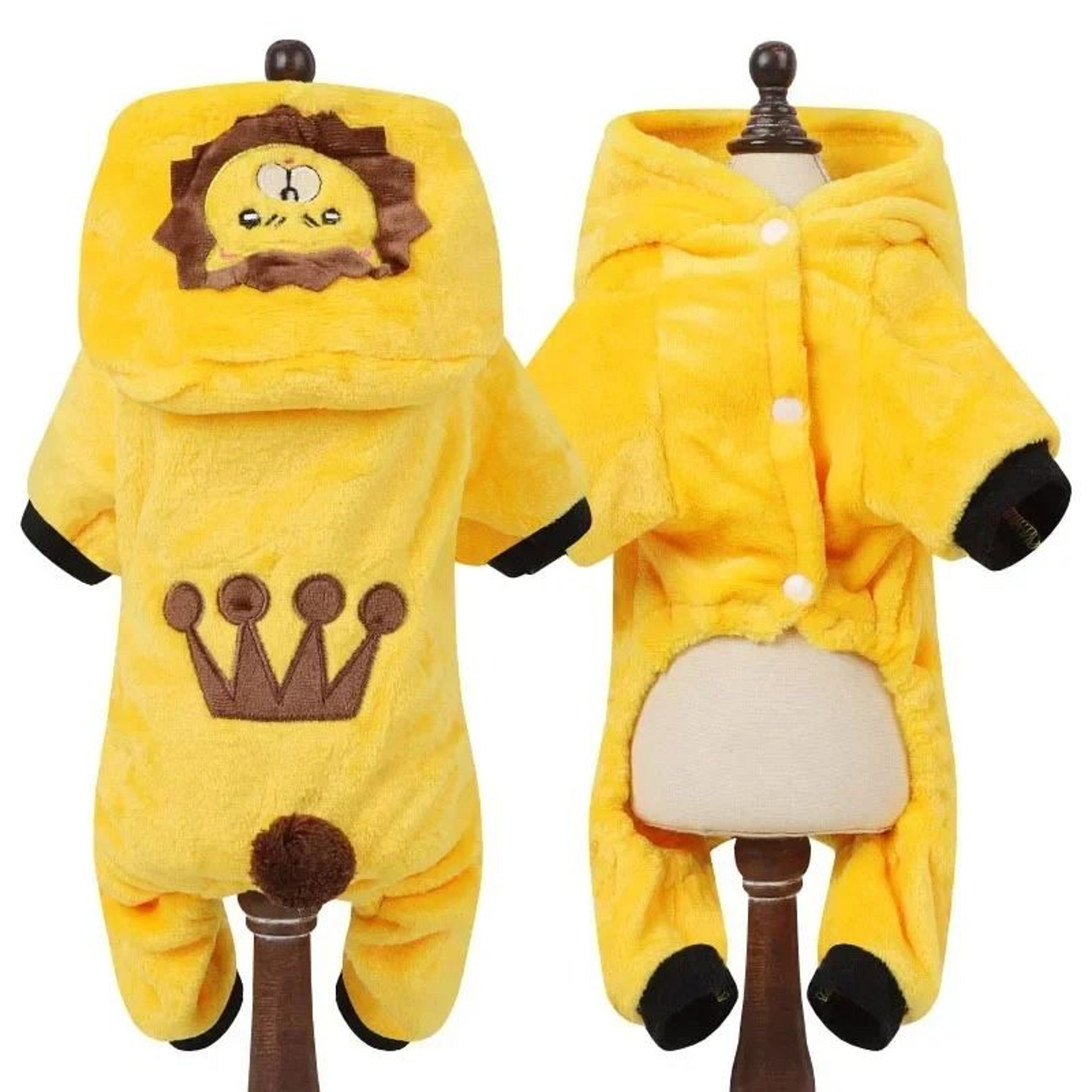 Cartoon Animal Pet Jumpsuit Pajama For Small Dogs And Cats 8